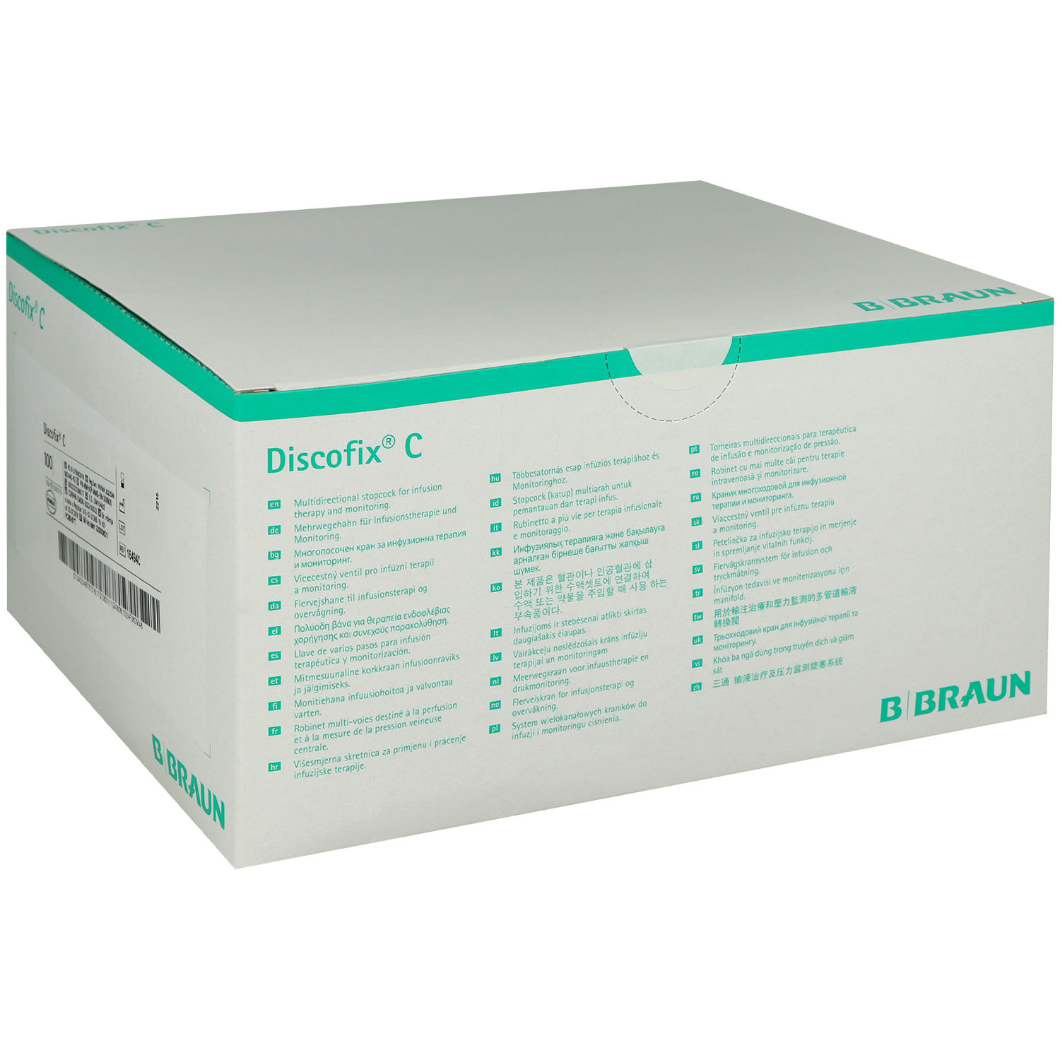 DISCOFIX C Dreiwegehahn blau