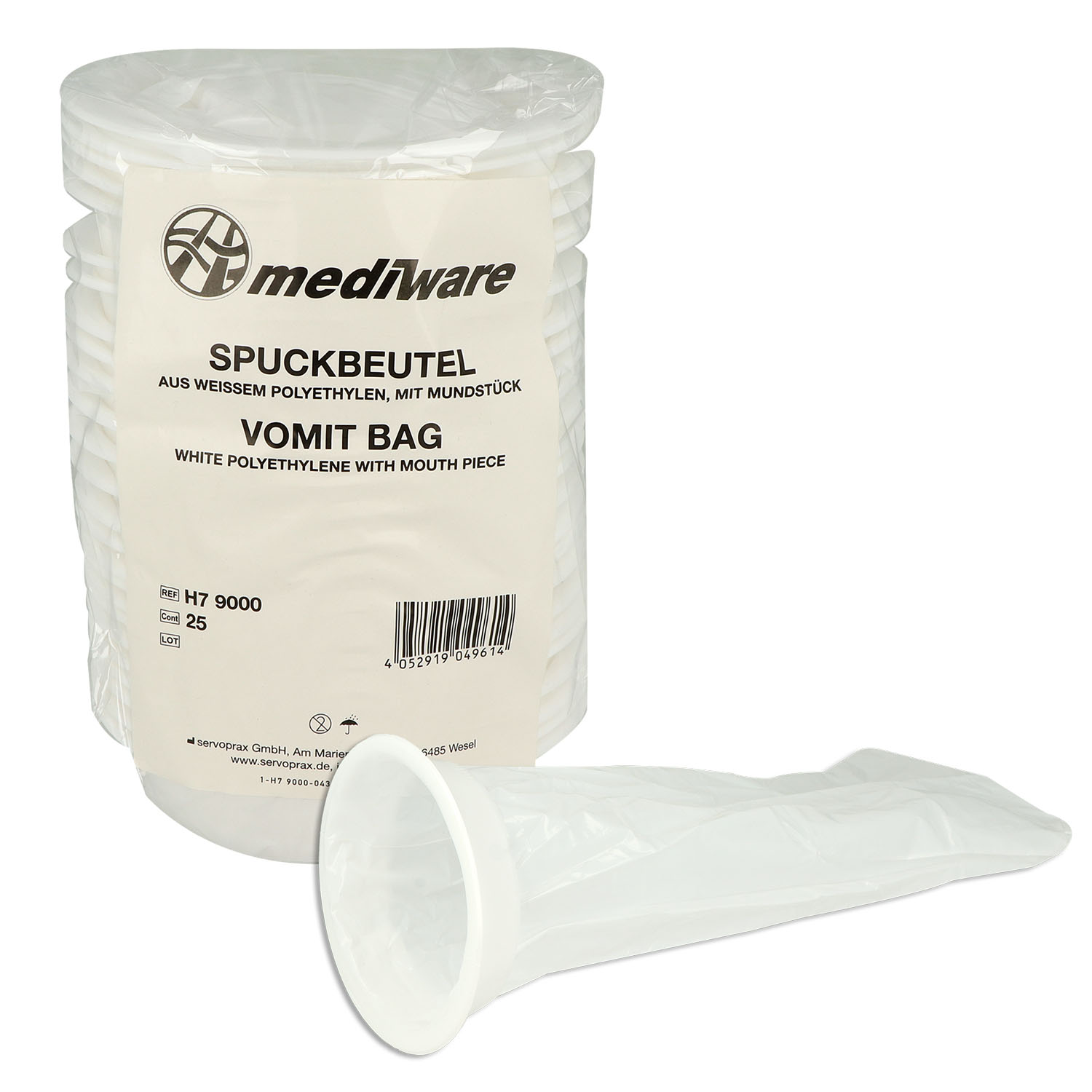 Mediware Spuckbeutel - 25 St.