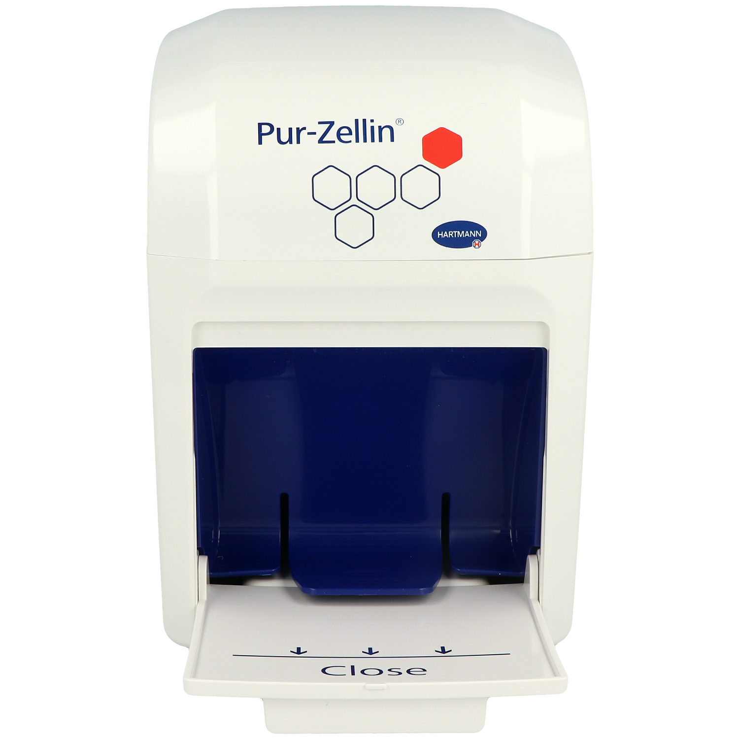 Hartmann Pur-Zellin-Box, Spenderbox leer