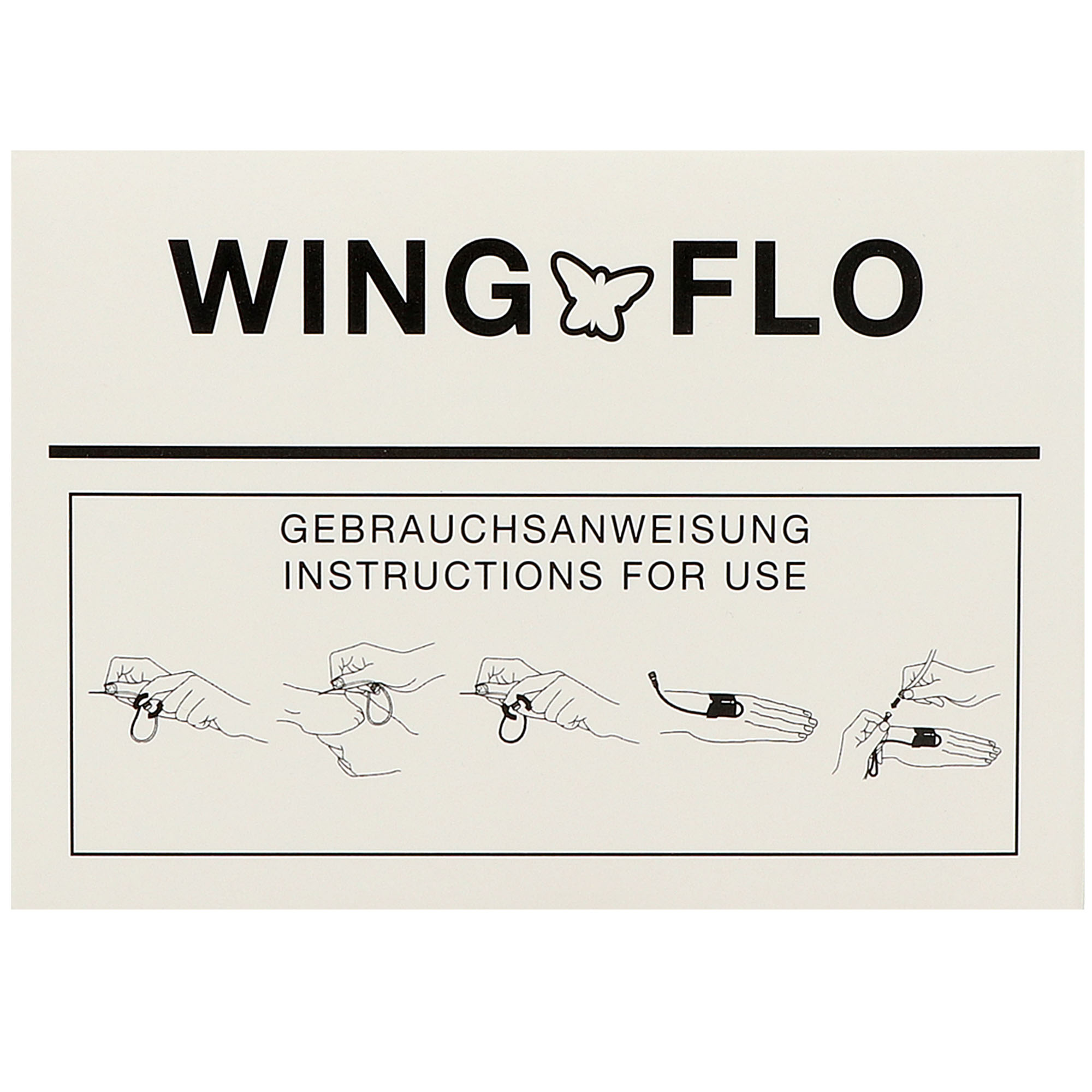 Wing-Flo Infusionsbesteck Venenpunktionskanüle