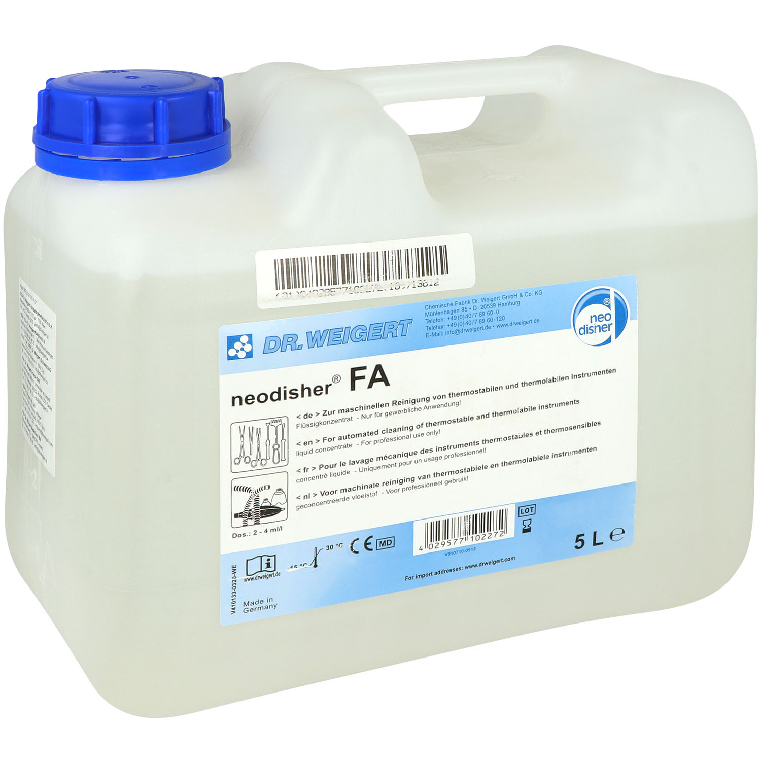 neodisher FA Instrumentenreiniger 5 l - Kanister
