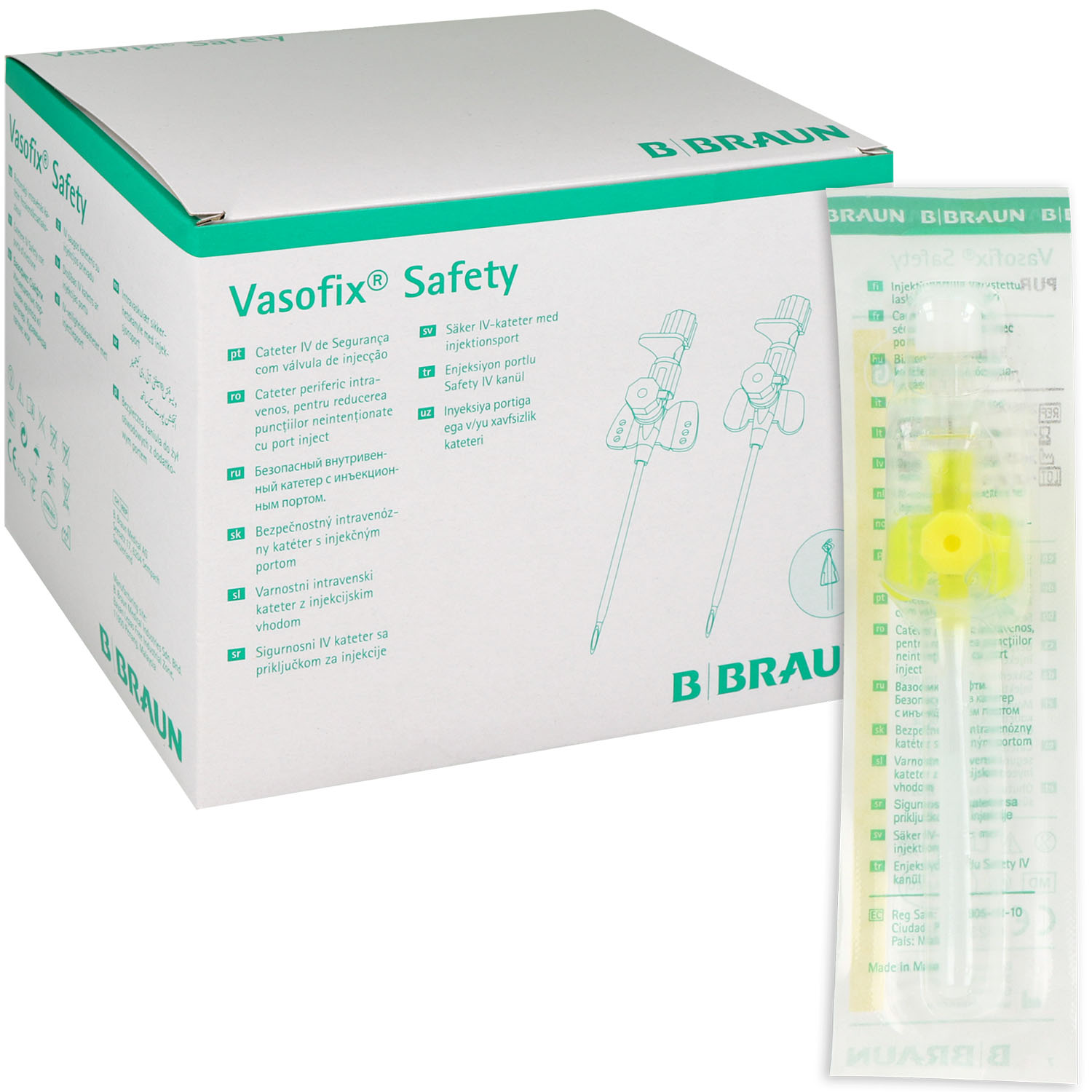 Vasofix Safety PUR Venenverweilkanülen