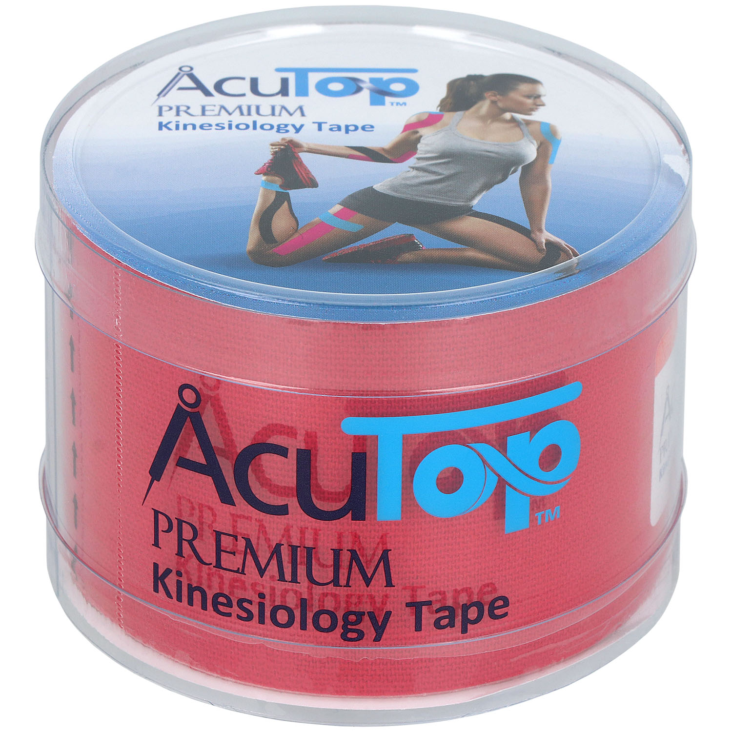 AcuTop Premium Kinesiology Tape 5 cm x 5 m - rot