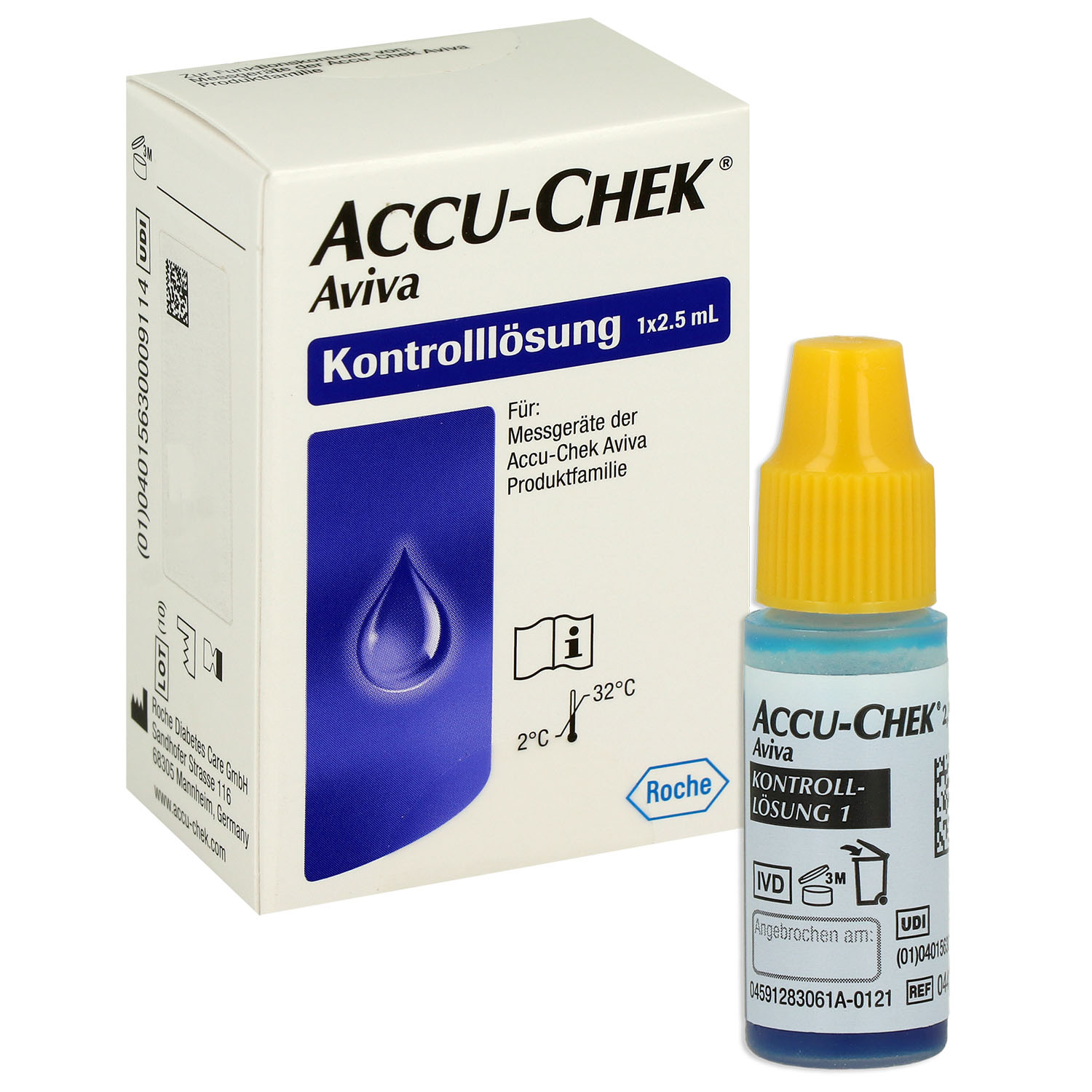 Accu-Chek Kontrolllösung, 1x 2,5 ml