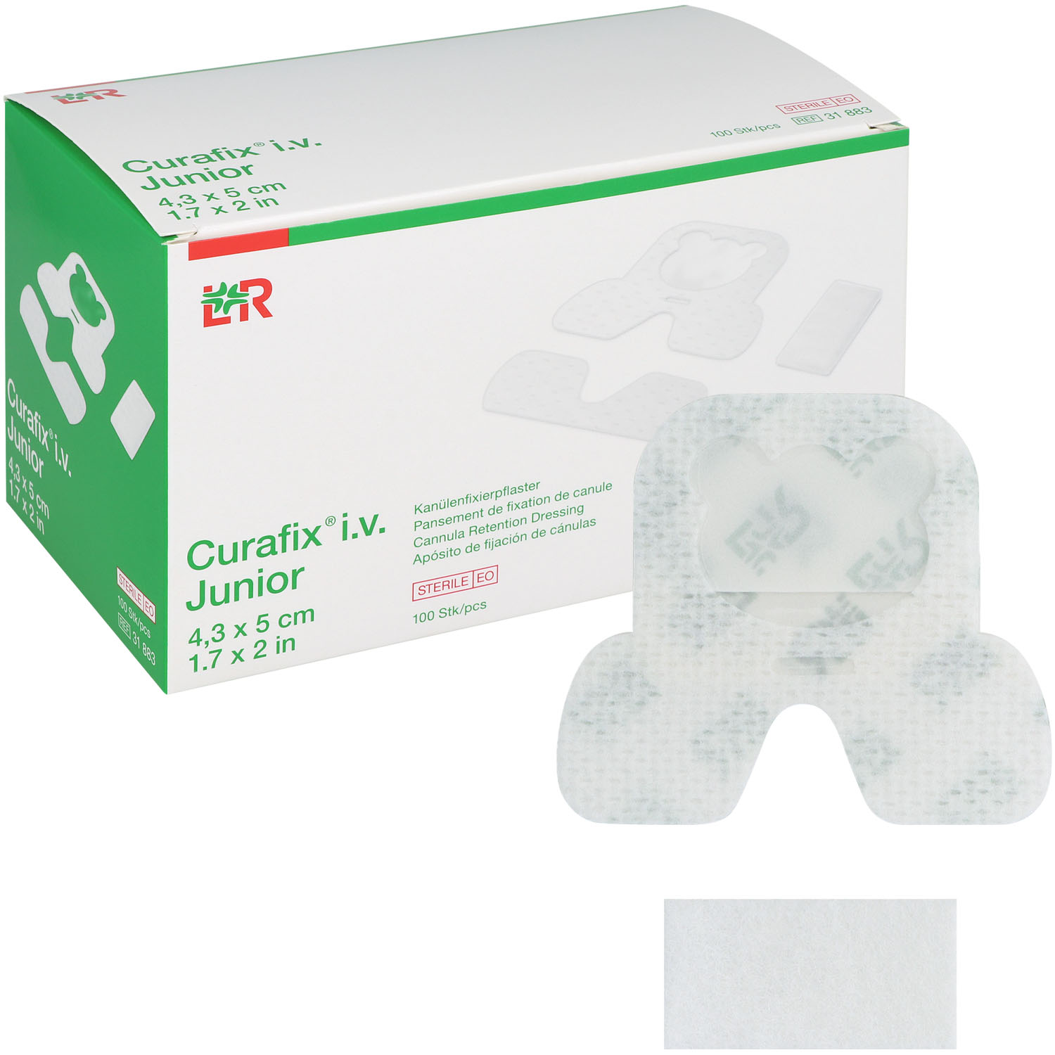Curafix i.V.  Junior Kanülenfixierpflaster
