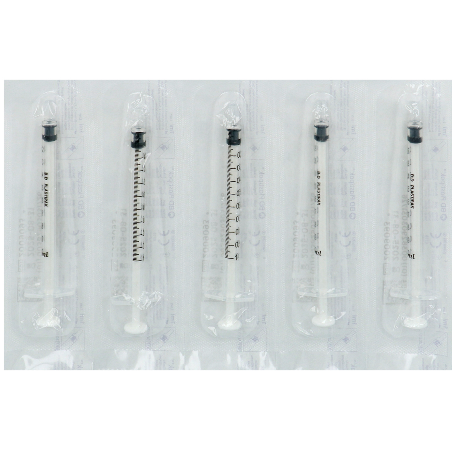 BD Plastipak Tuberkulinspritze - 120 Stück