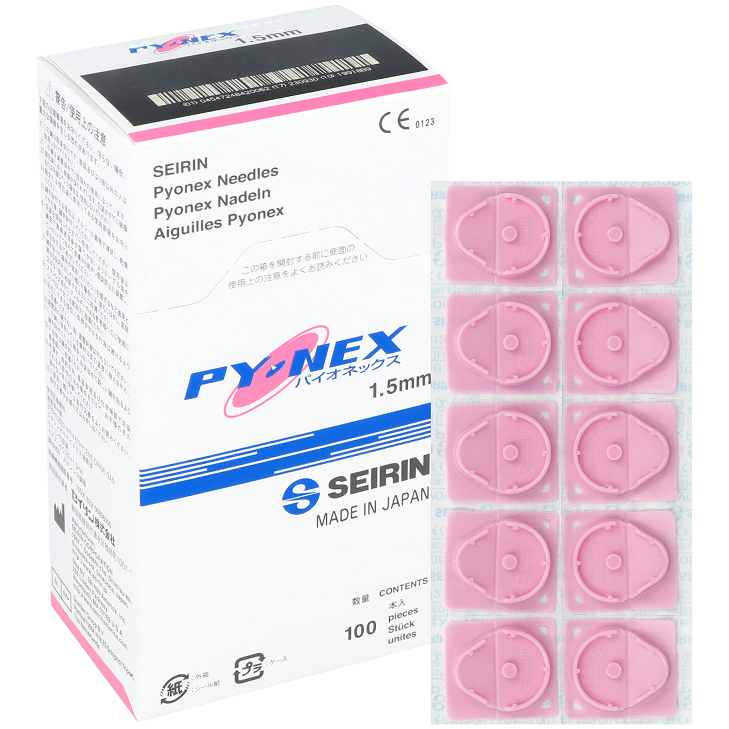 Seirin New Pyonex Akupunkturnadel, Langzeitnadel