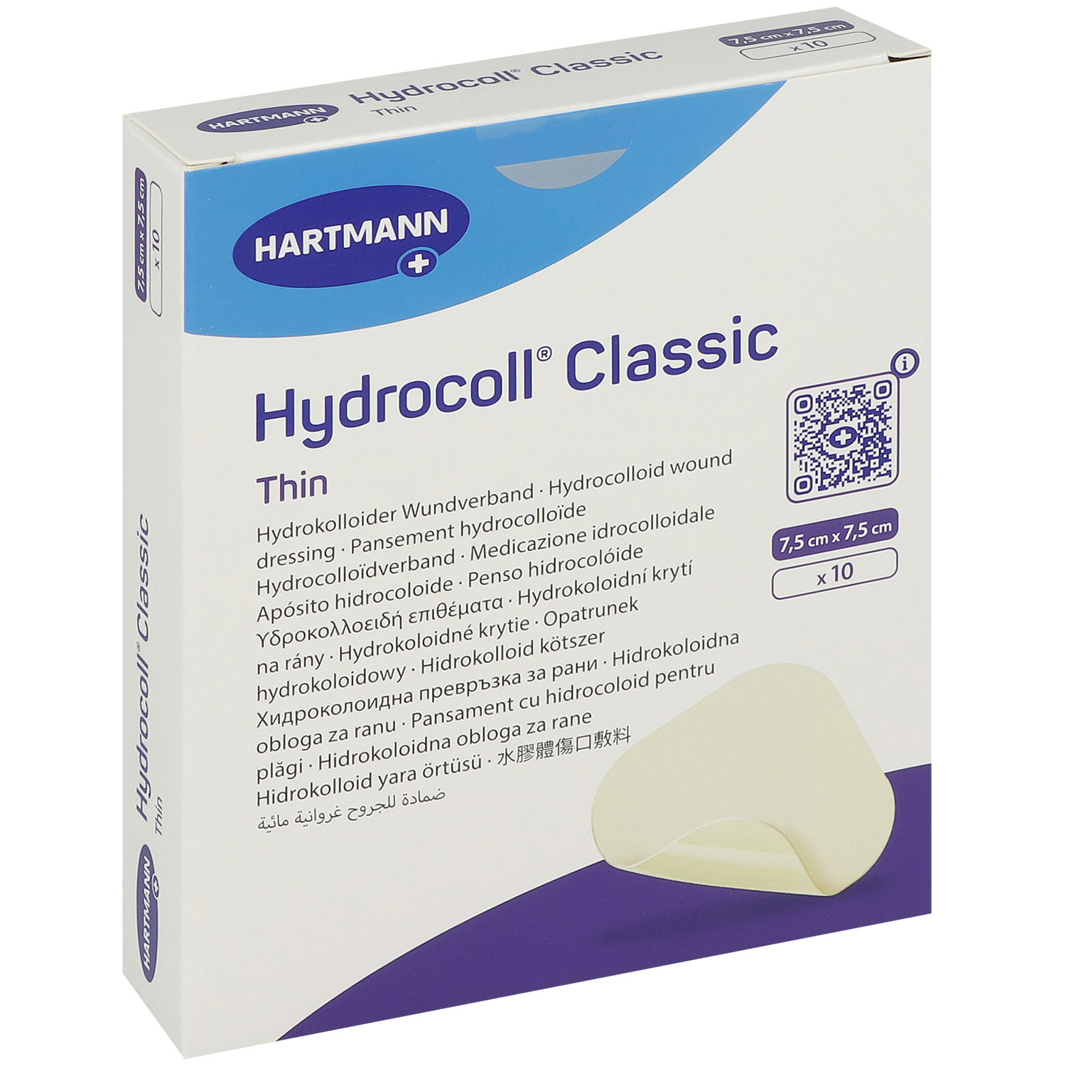 Hydrocoll Classic Thin Hydrokolloid-Verband