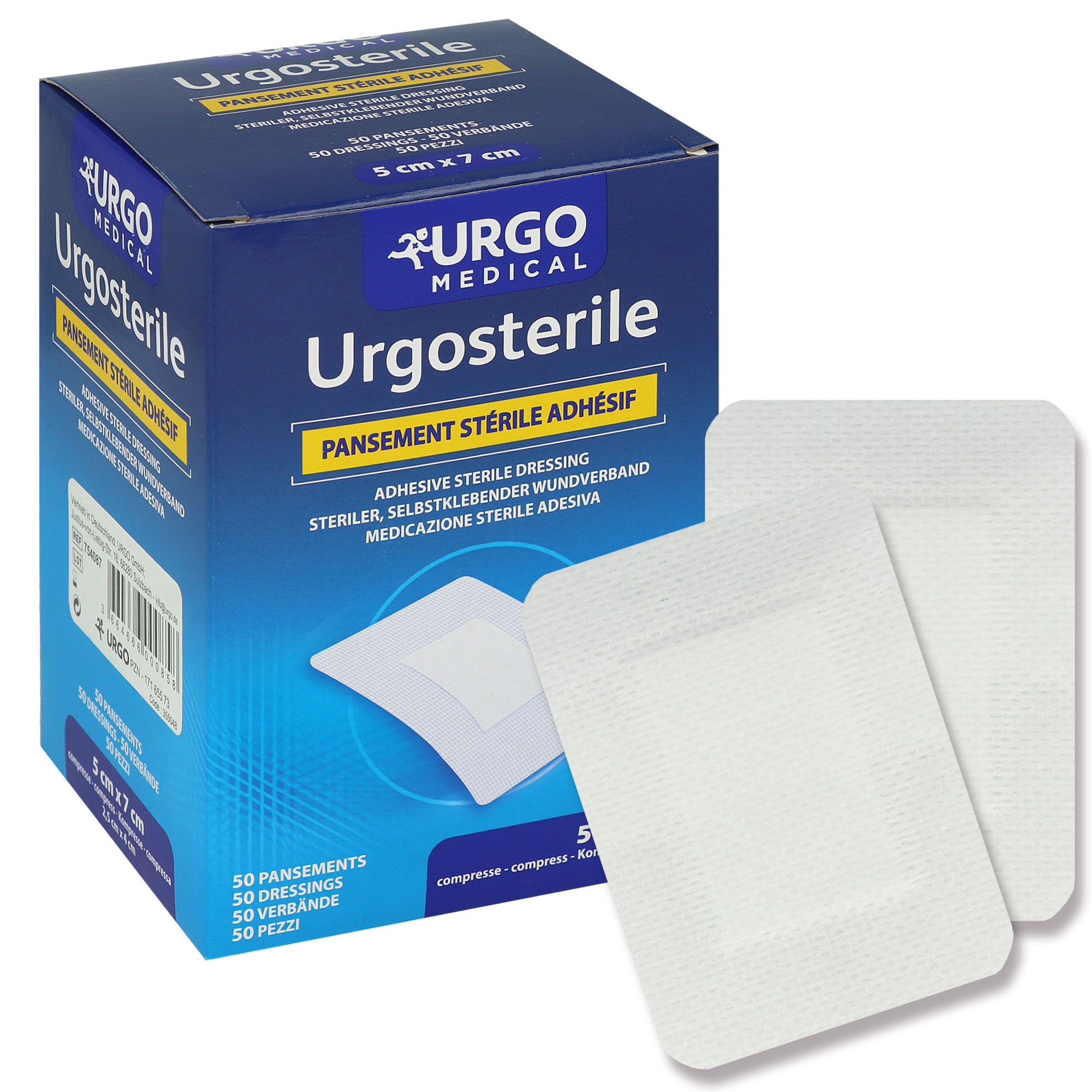 Urgosterile Wundverband 50 x 70 mm - 50 Stück