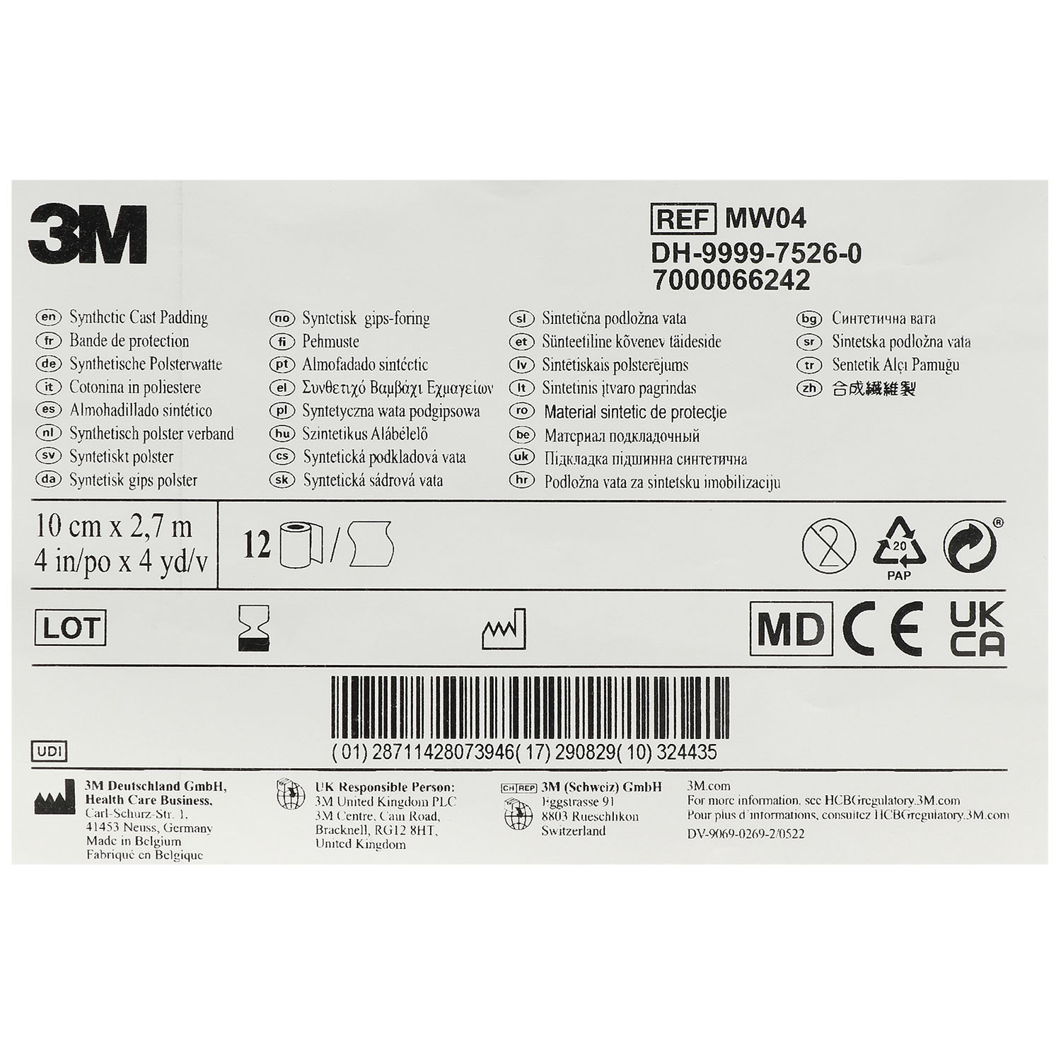 3M Polsterwatte