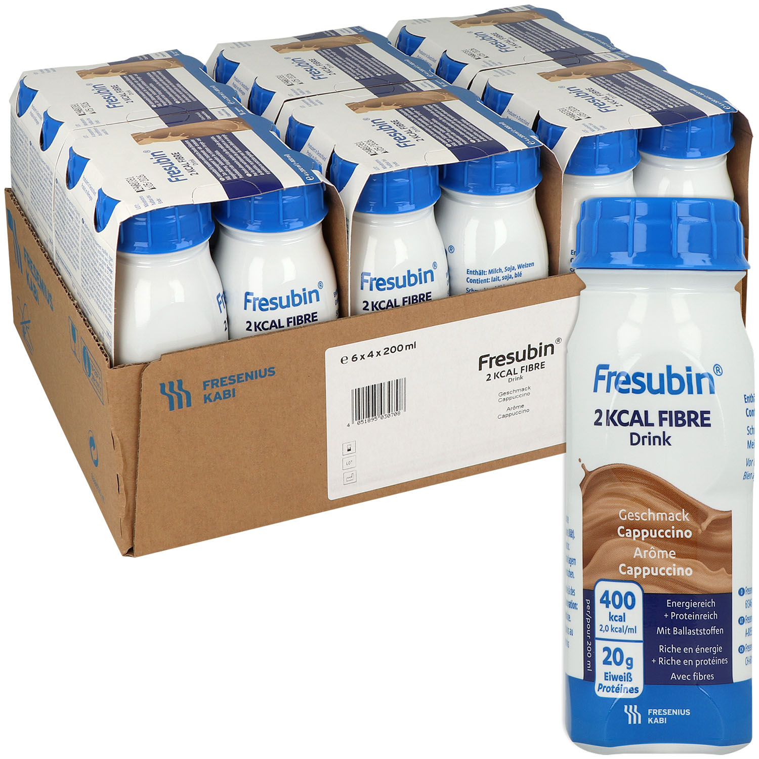 Fresubin 2 kcal FIBRE Drink Trinknahrung 24 x 200 ml