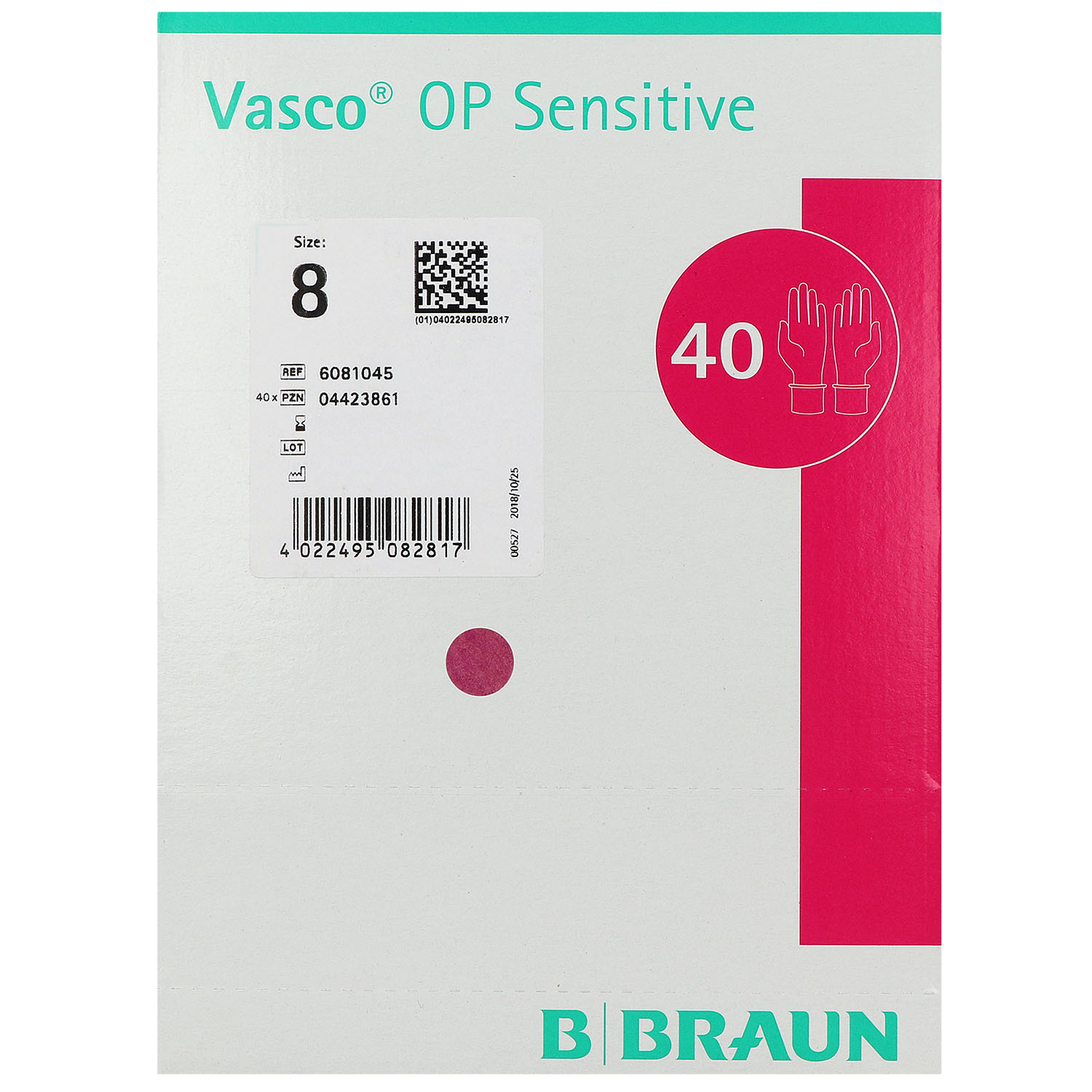 Vasco OP Sensitive, OP-Handschuhe, steril