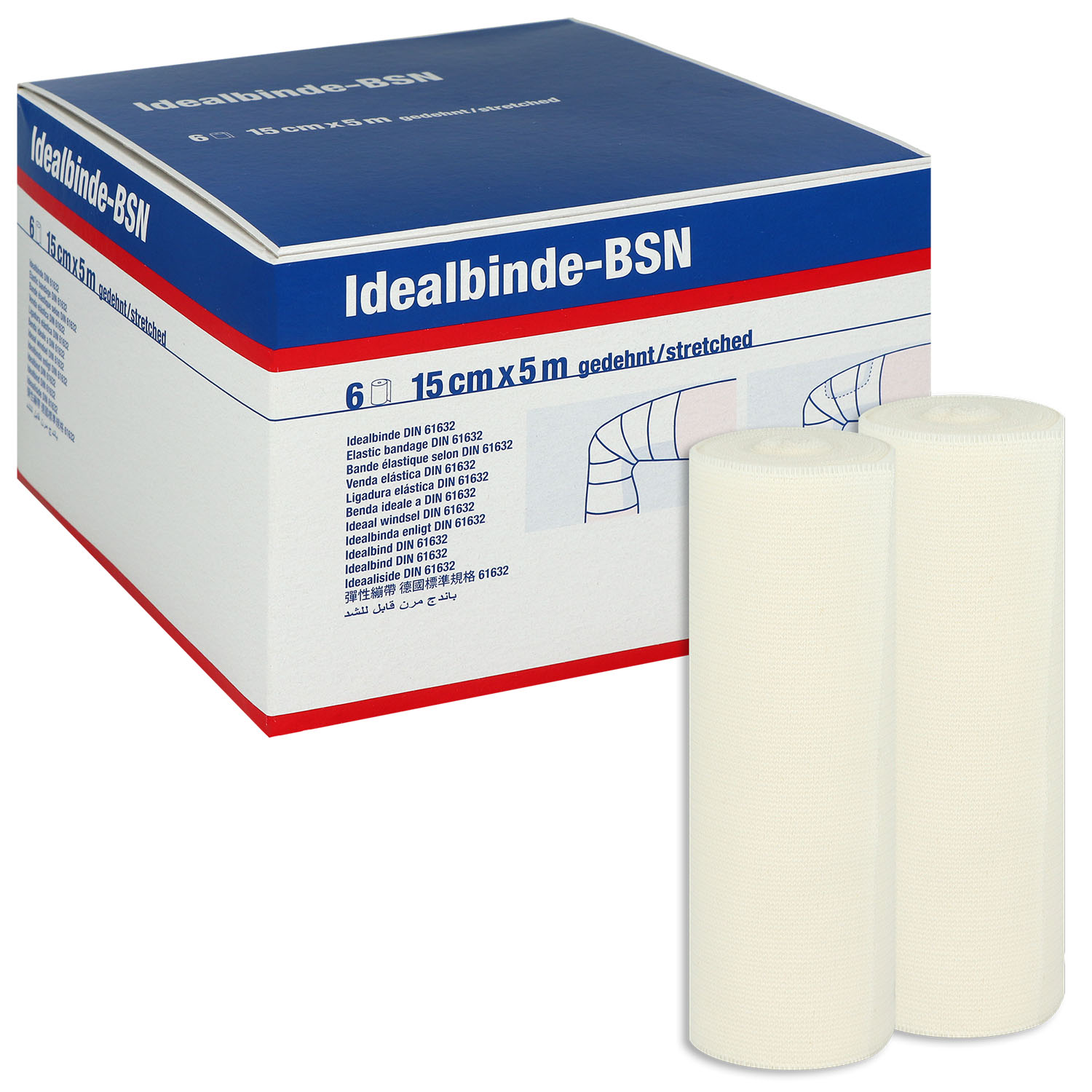 Idealbinde bmp - 15 cm x 5 m - 6 St.