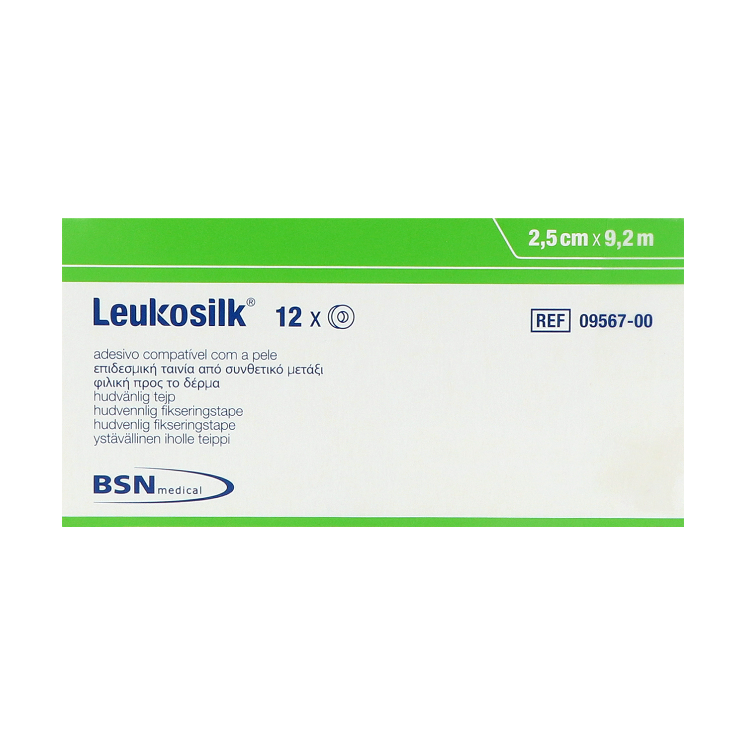Leukosilk Fixierpflaster, Rollenpflaster