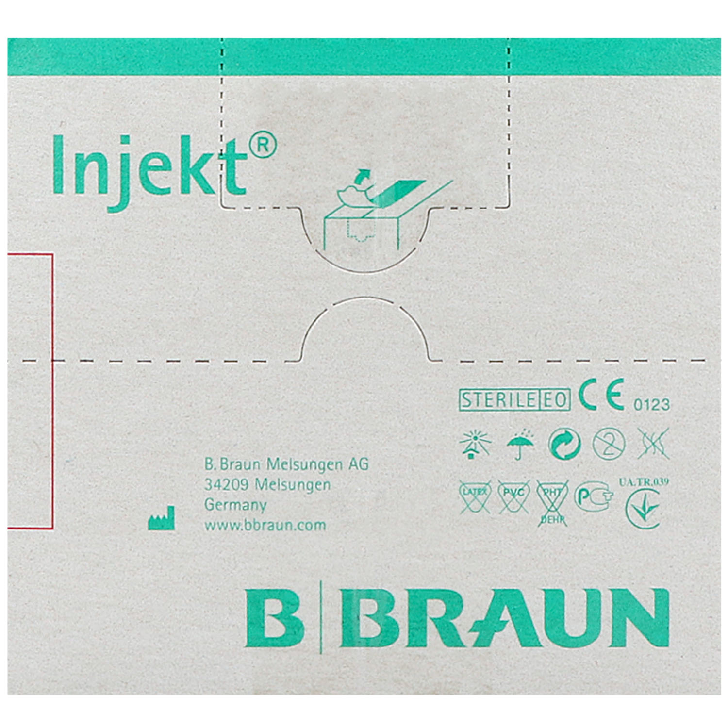 Injekt solo Einmalspritzen, Luer-Ansatz