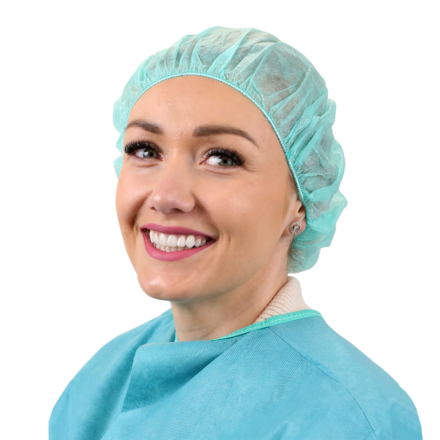 Sentinex Easy Baretthauben ️ grün - 100 Stück