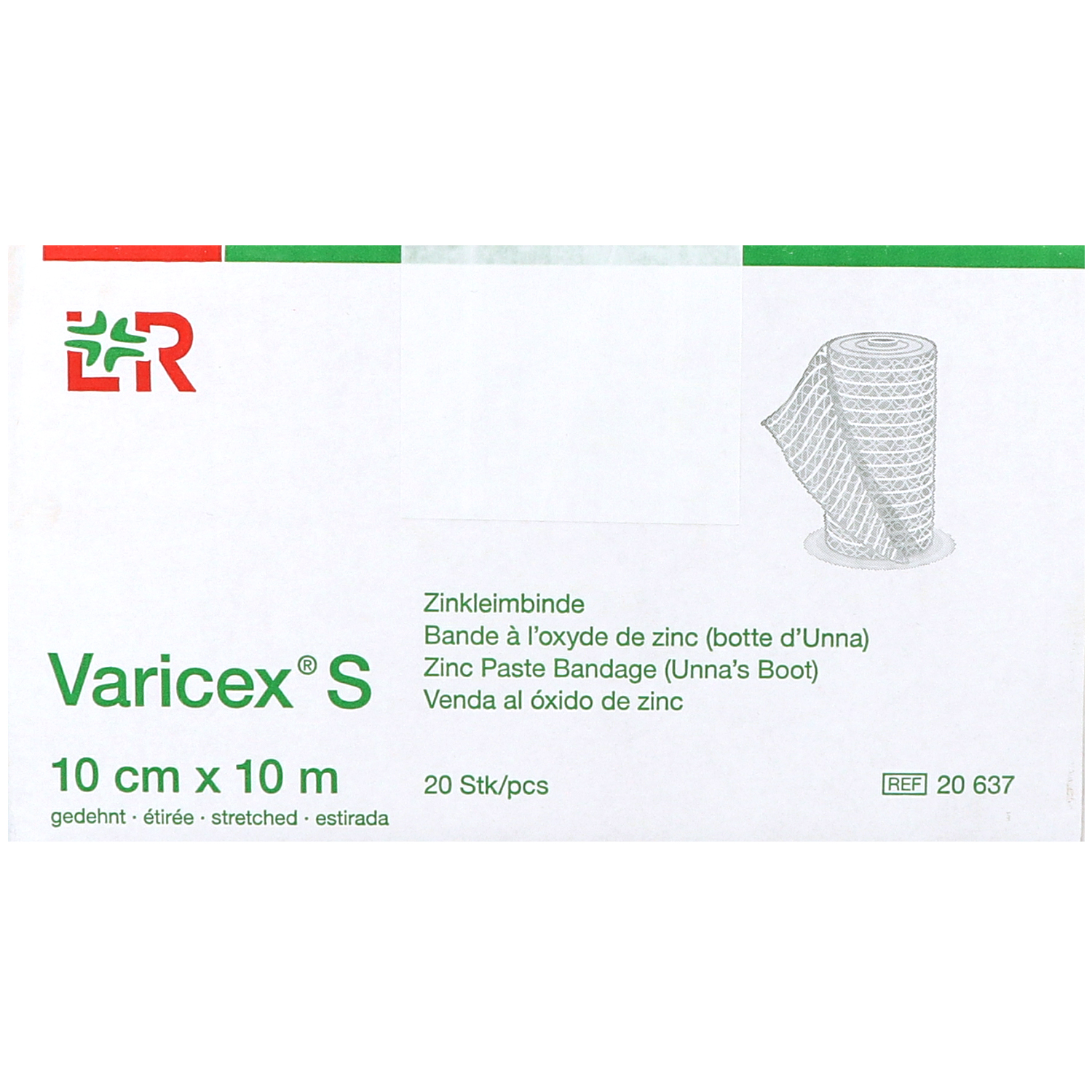 VARICEX S Zinkleimbinde von Lohmann & Rauscher