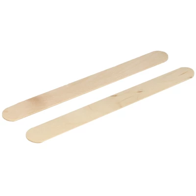 Zwei Mundspatel aus Holz