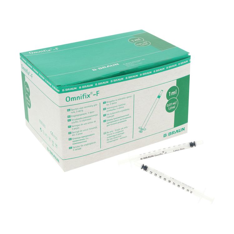 Omnifix F Solo 1ml Spritzen (100 Stück)