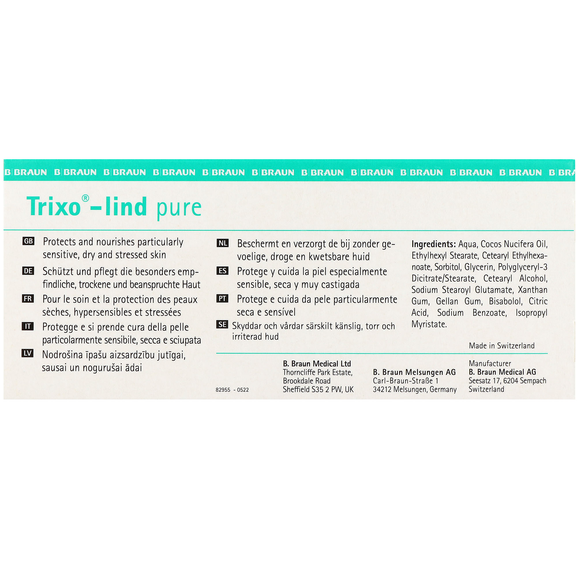 Trixo-Lind pure Pflegelotion Tube