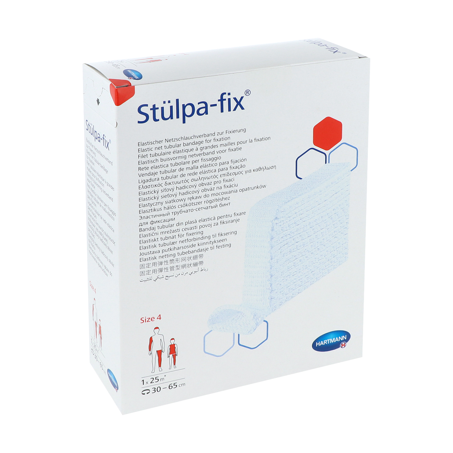 Stülpa-fix Netzschlauchverband Gr. 4 - 25 m lang