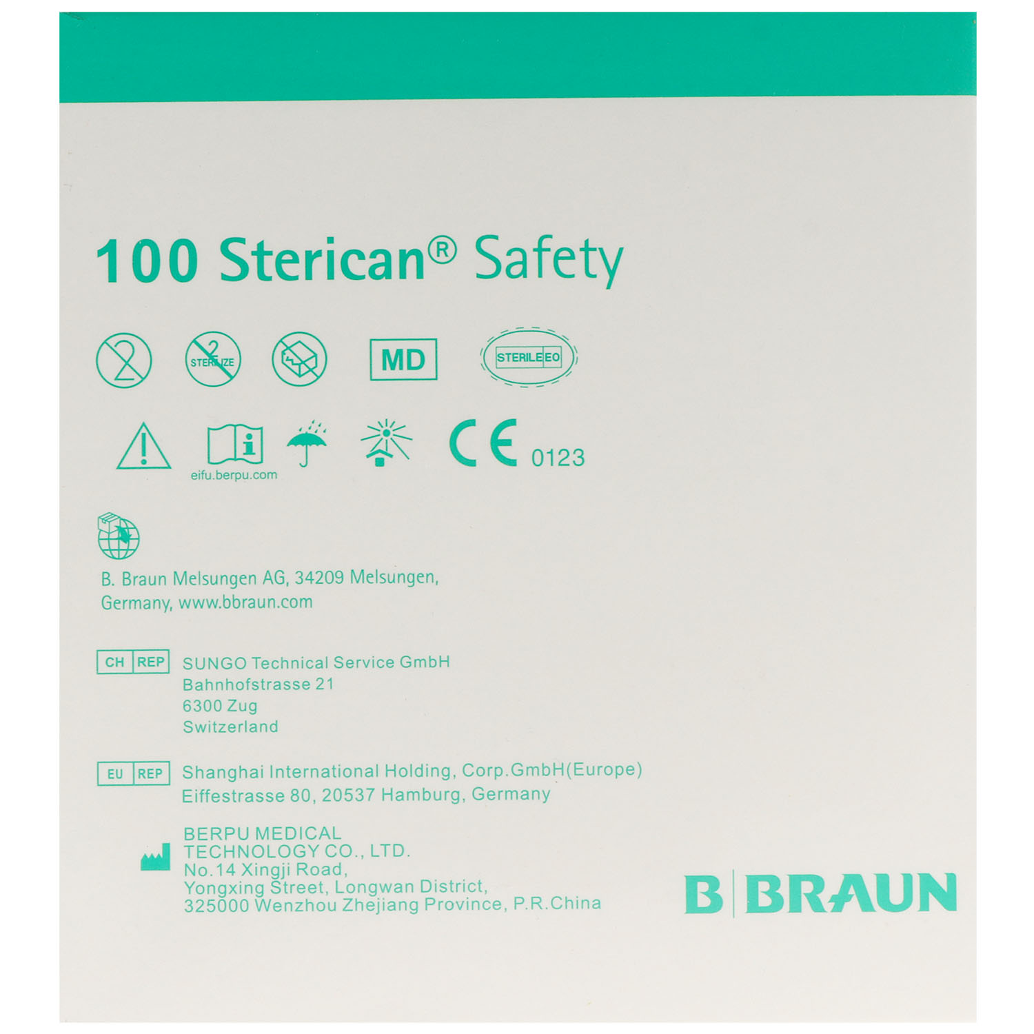 Sterican Safety Sicherheits-Einmalkanülen - 100 St.