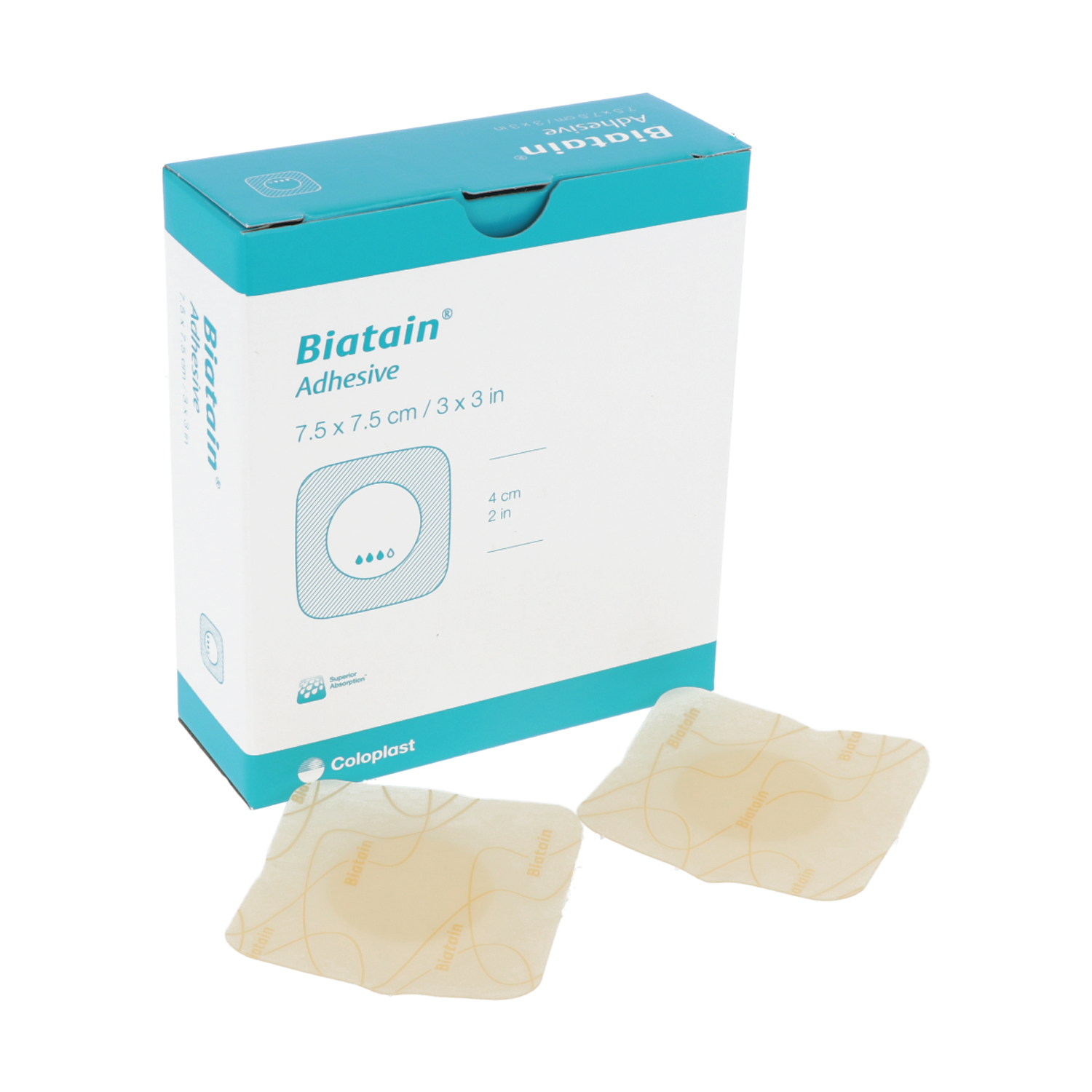 Biatain Adhesive 7,5 x 7,5 cm (10 St.)