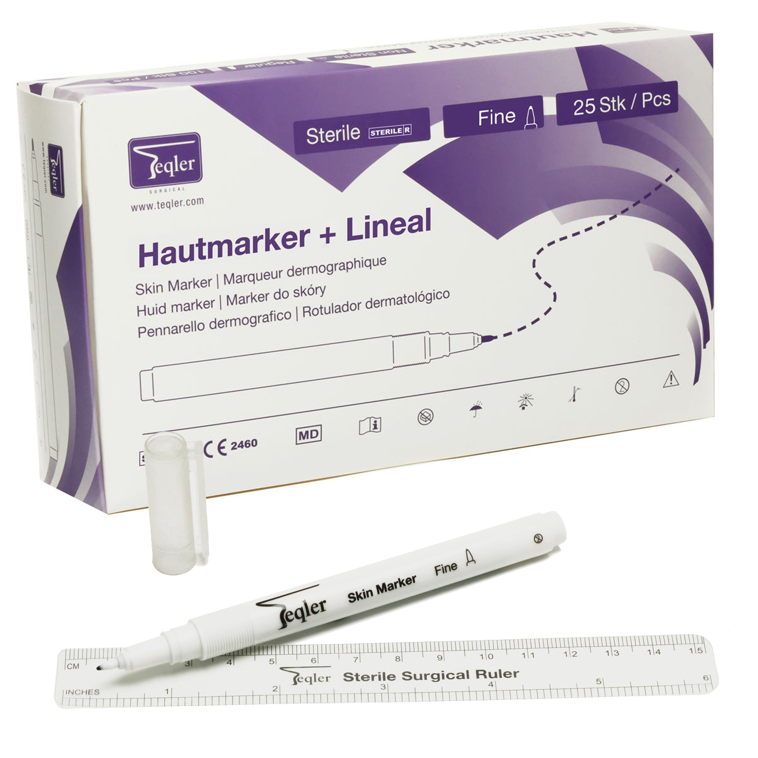 Teqler Skinmarker / Hautmarker, steril