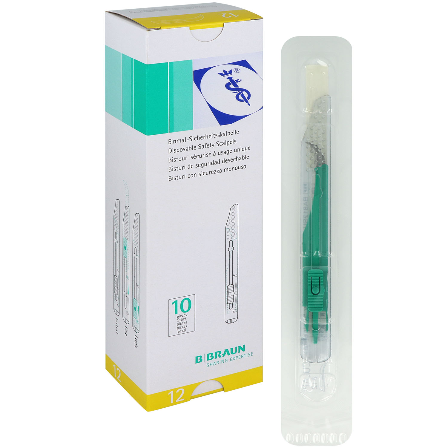 Einmal-Sicherheitsskalpelle Aesculap