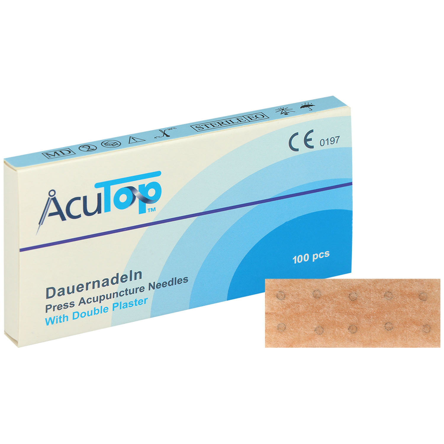 AcuTop Dauernadeln ️ 0.22 x 1.5 mm - 100 St.