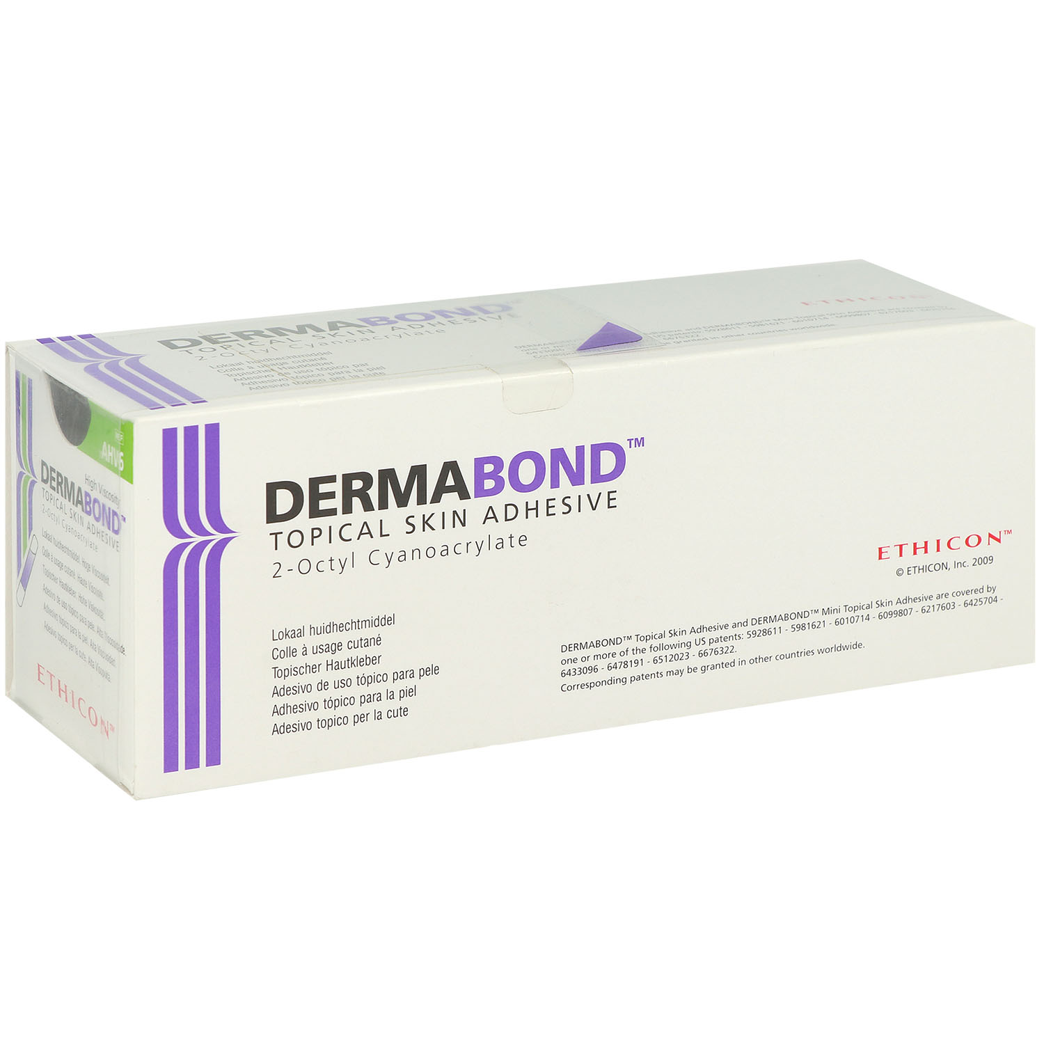 Dermabond HVD topischer Hautkleber Ampullen 0.5 ml x 6 St.