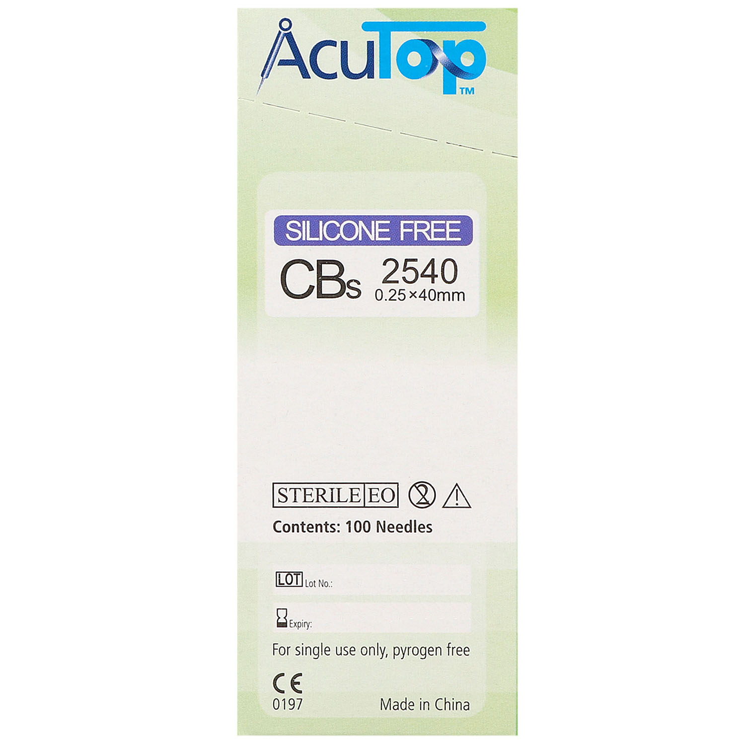 Akupunkturnadeln AcuTop CBs Type