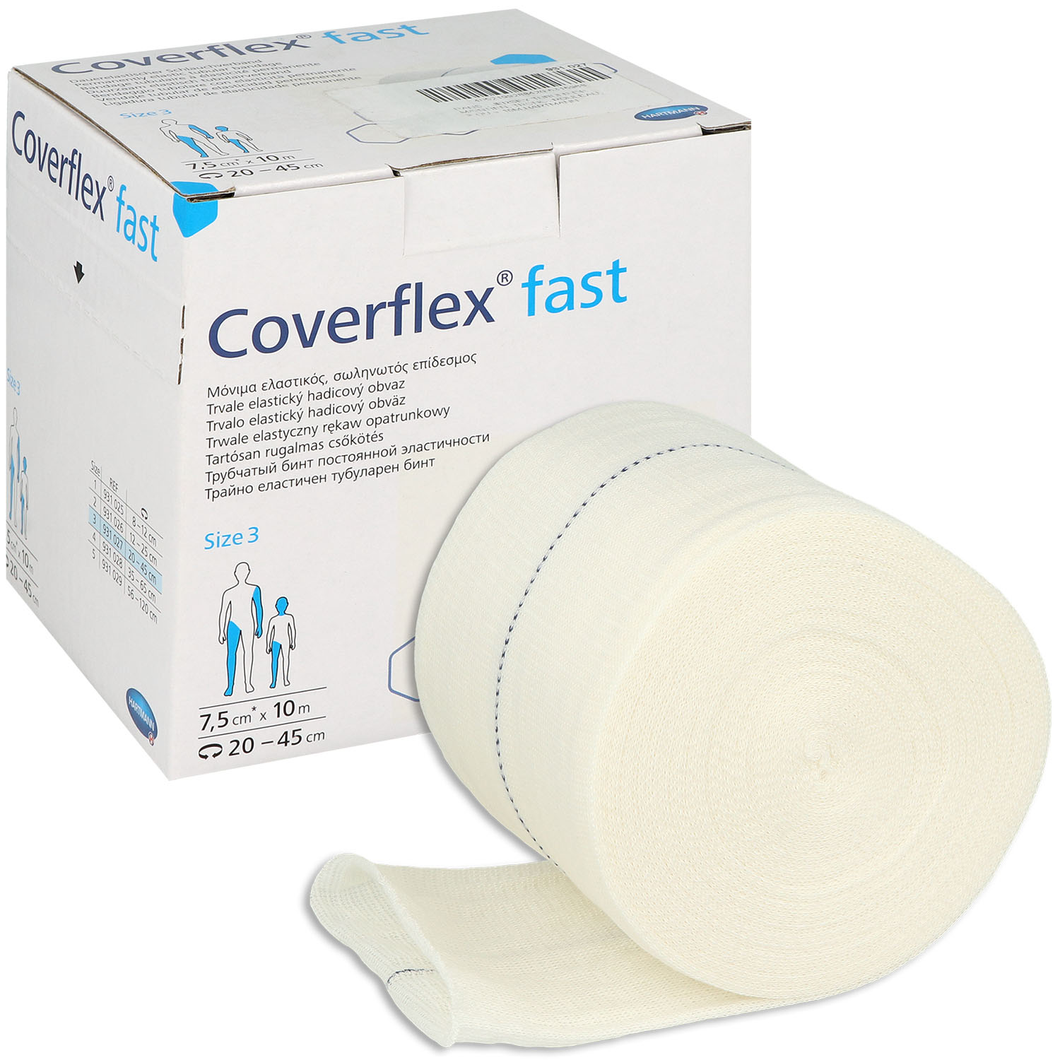Coverflex fast Gr. 3 - 7.5 cm x 10 m - 1 St.