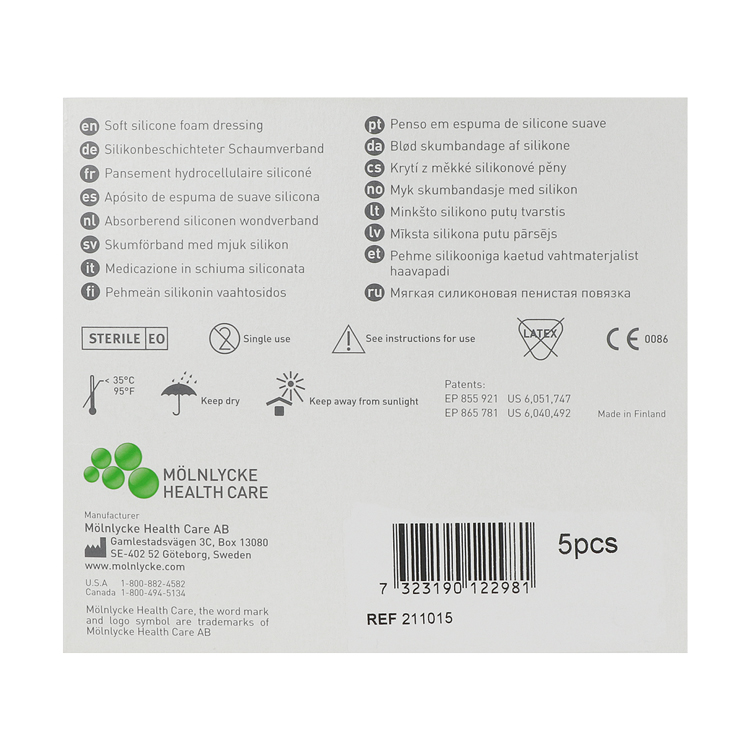 Mepilex XT Schaumverband, steril, nicht haftend