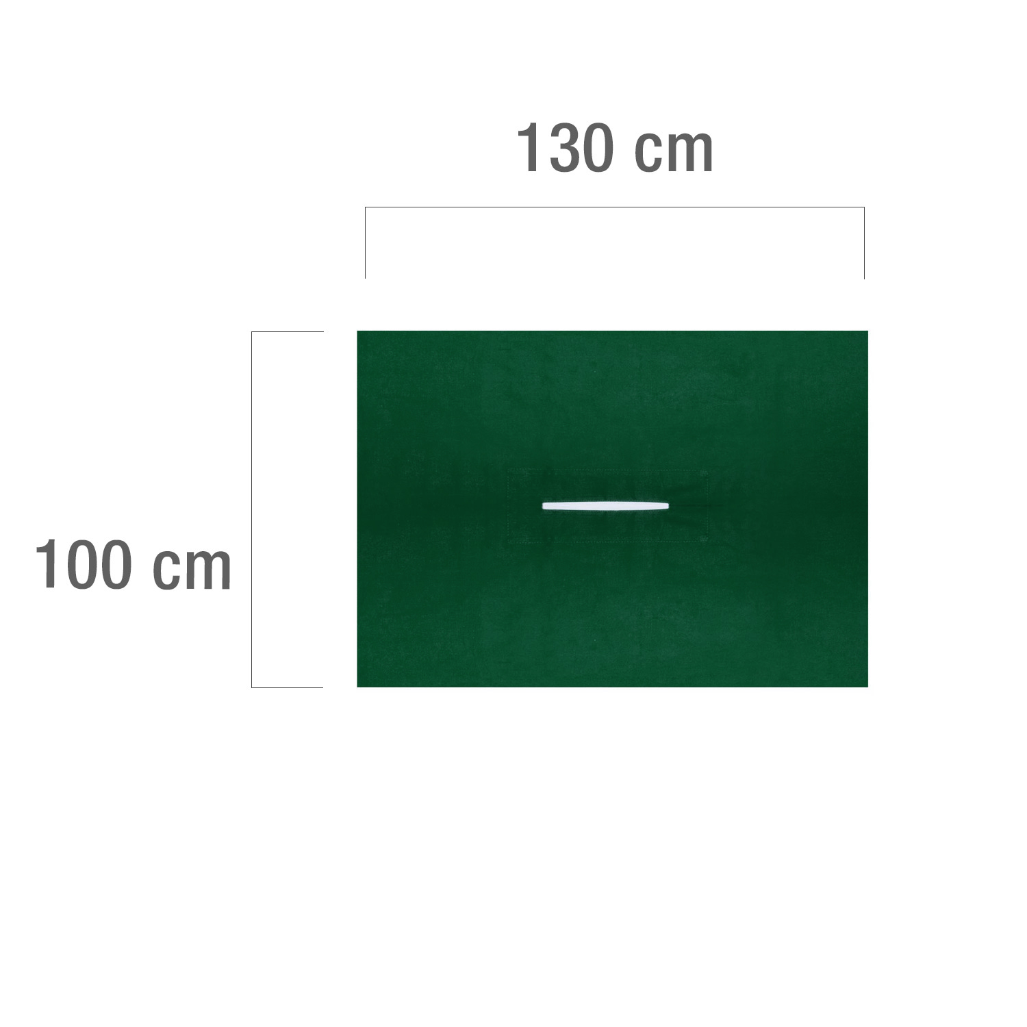 Teqler wiederverwendbares Schlitztuch aus Baumwolle