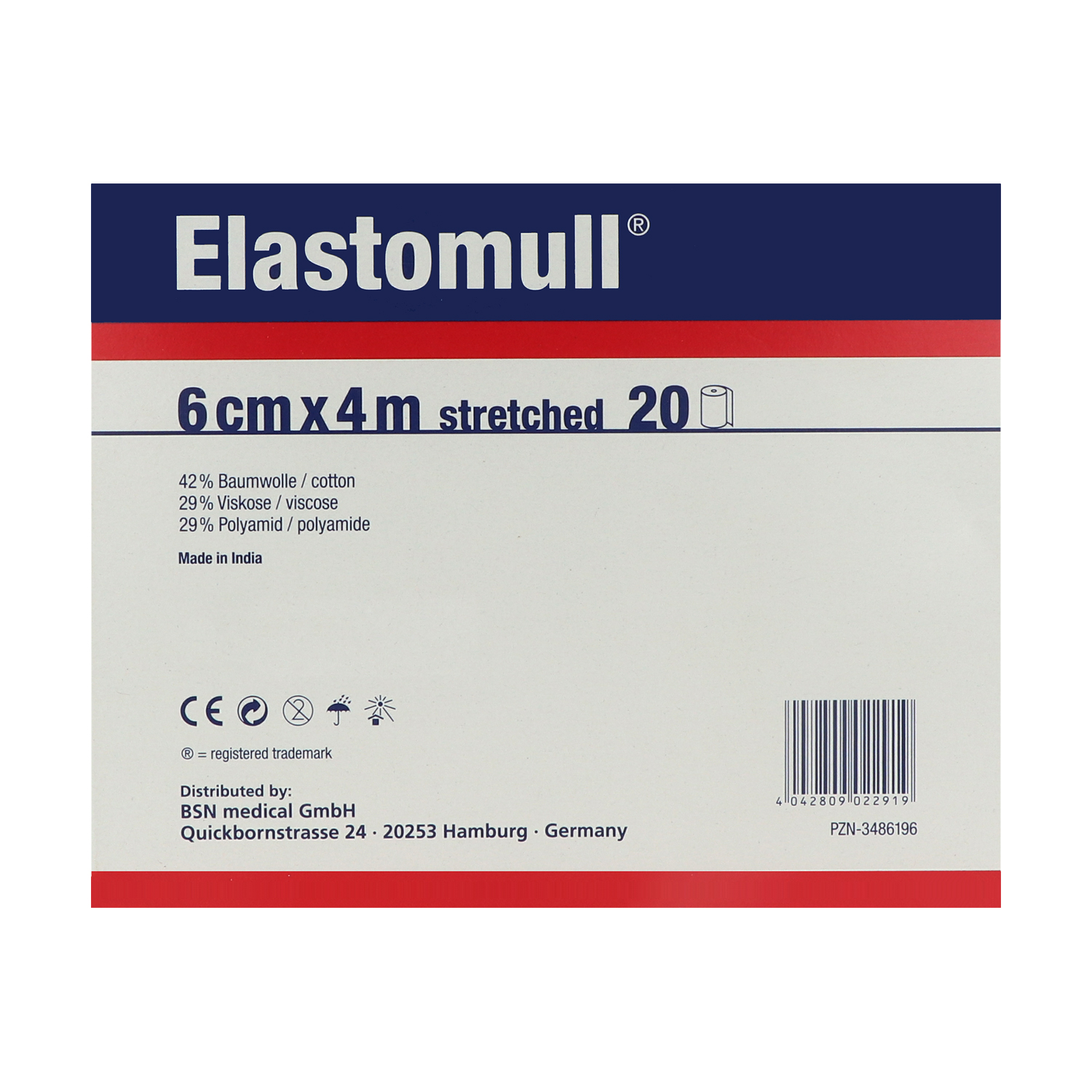 Elastomull elastische Fixierbinden