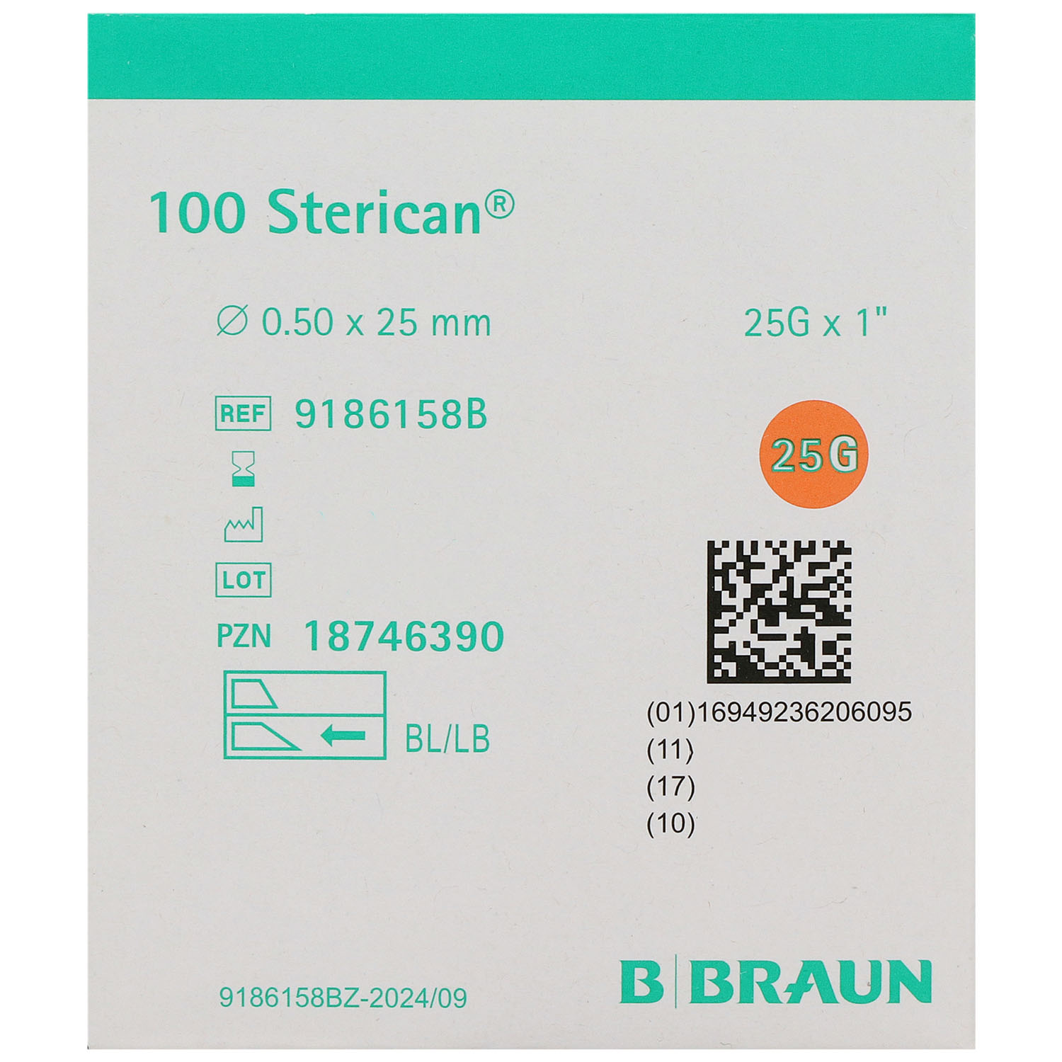 Sterican Einmalkanülen Sondergrößen - 100 St.