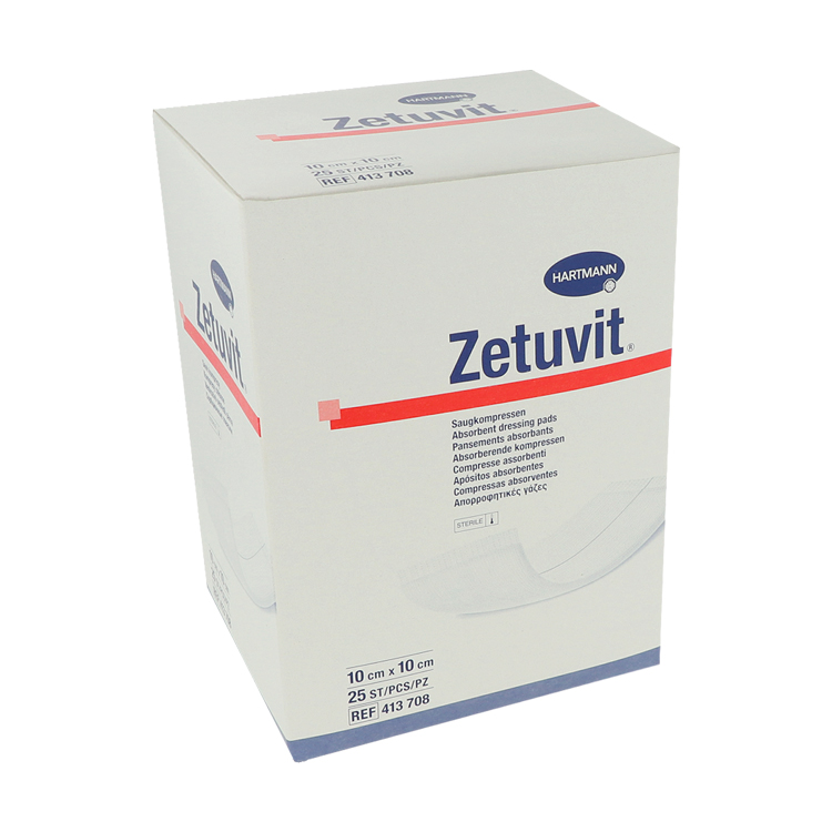 Zetuvit Saugkompressen, steril und unsteril