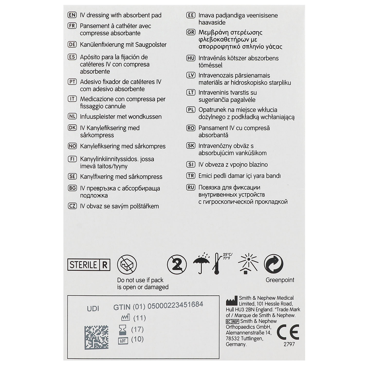 APPLICA I.V.100 Kanülenpflaster