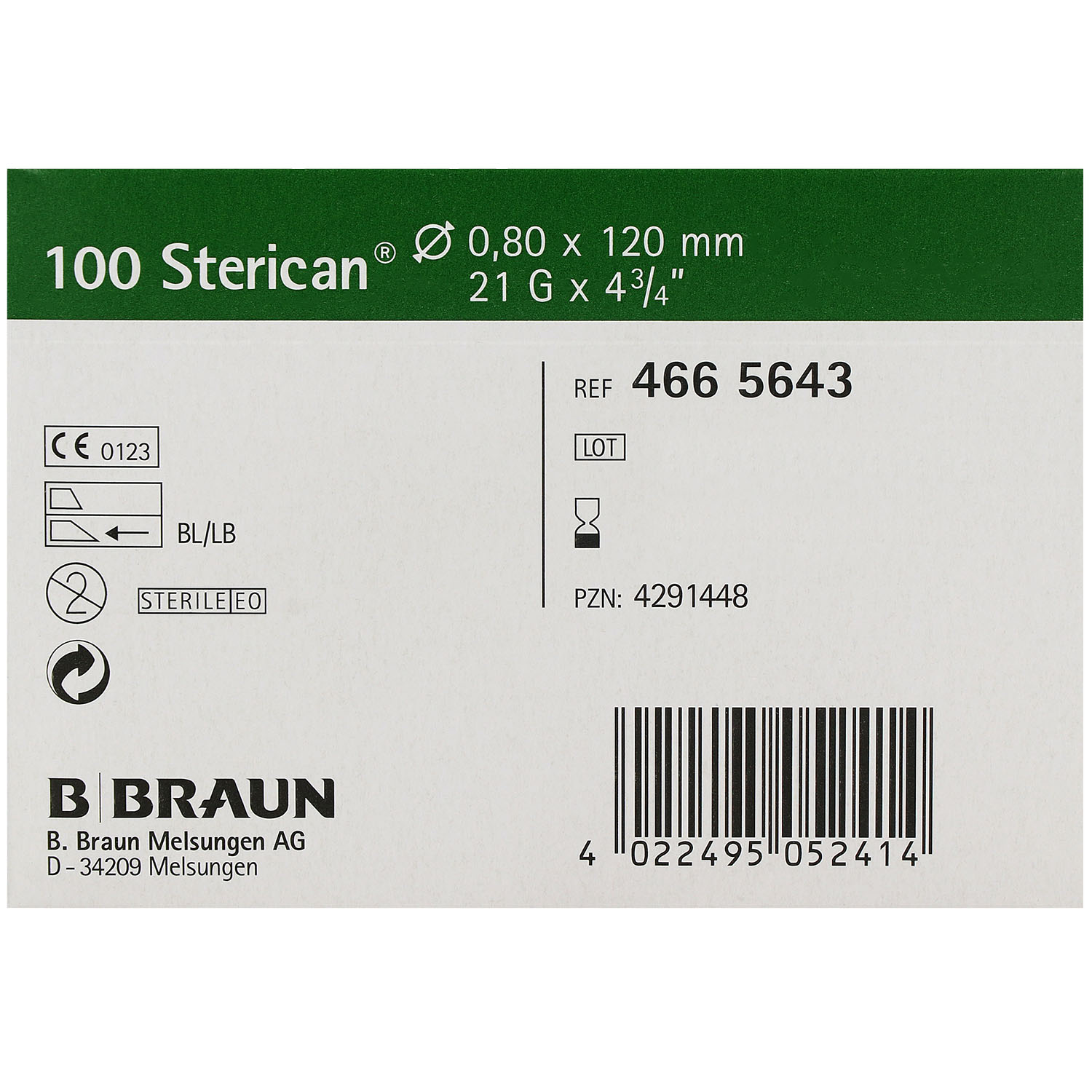 Sterican Einmalkanülen