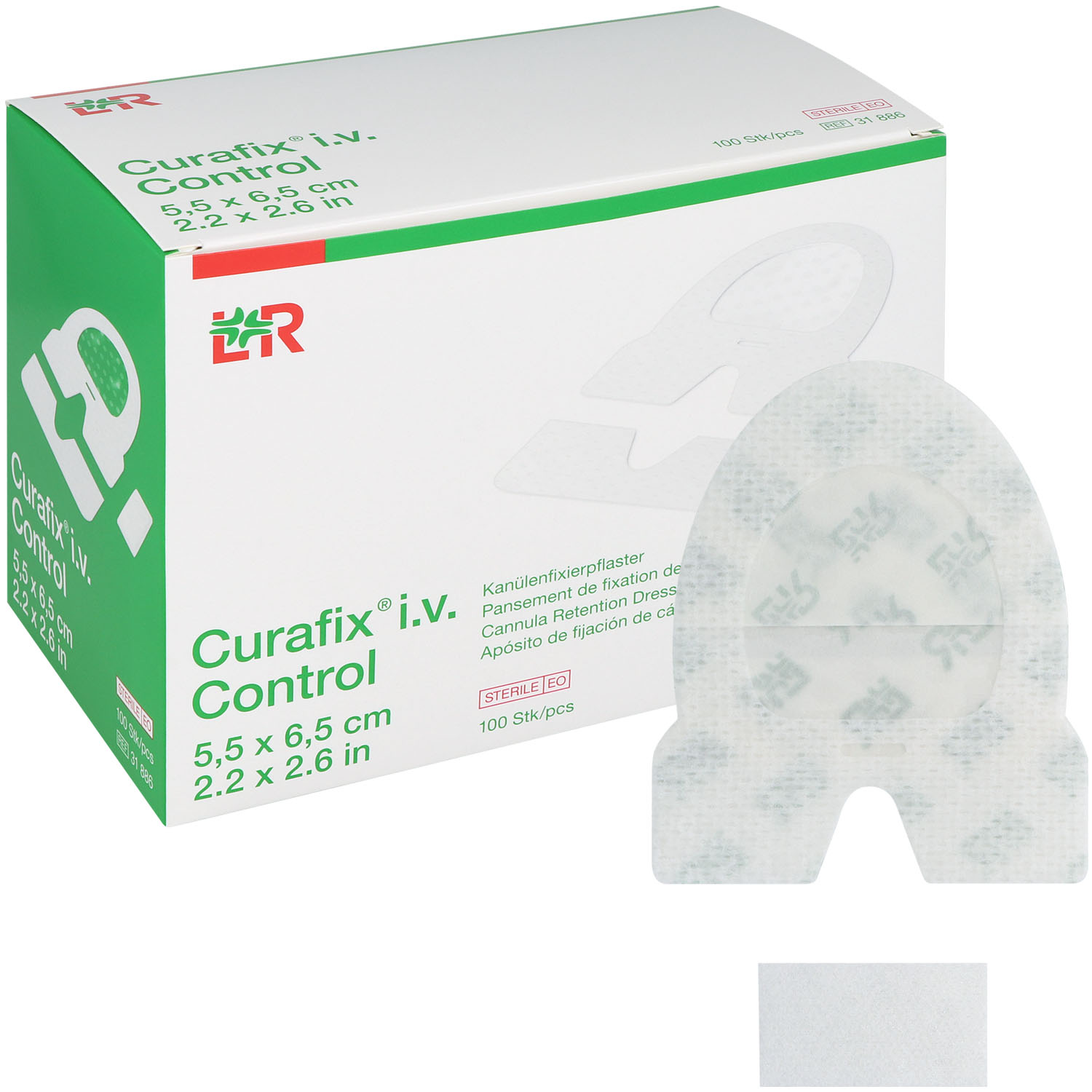 Curafix i.V.  Control Kanülenfixierpflaster