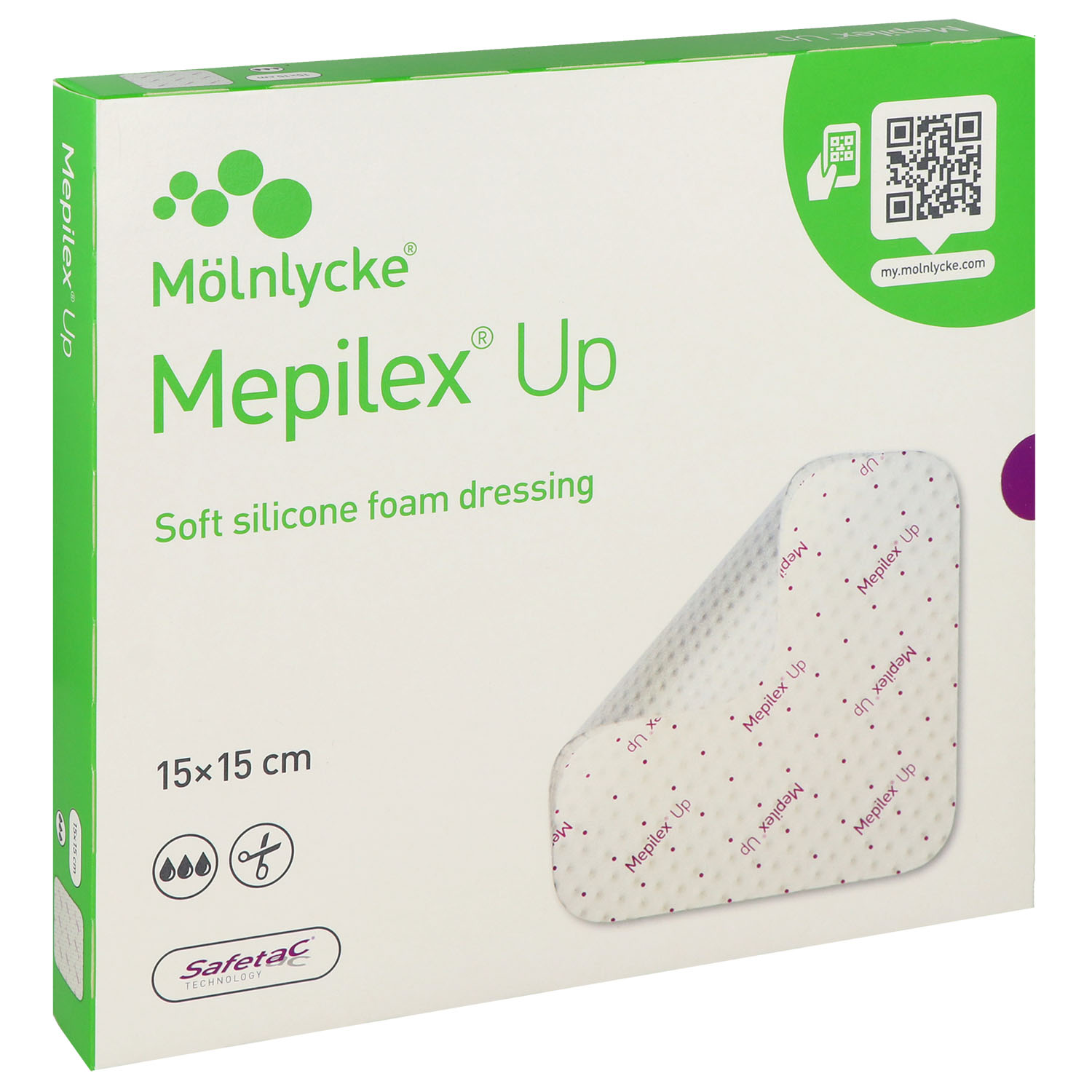 Mepilex Up, steriler Schaumverband