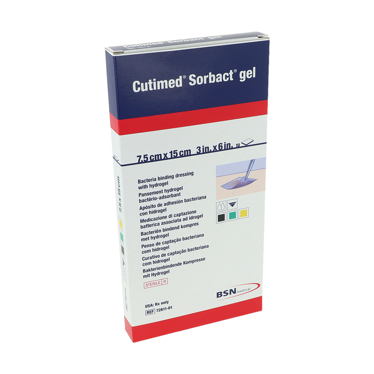 Cutimed Sorbact Gel, keimreduzierende Wundauflage