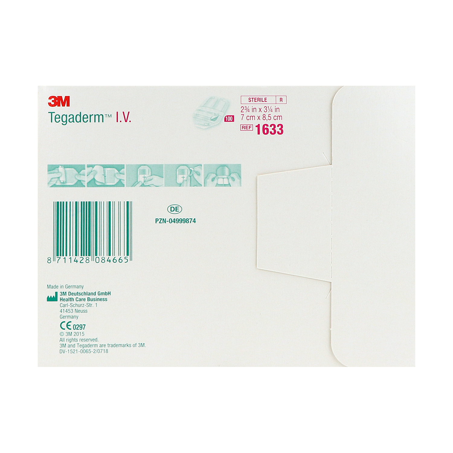 Tegaderm I.V. Advanced Fixierverband