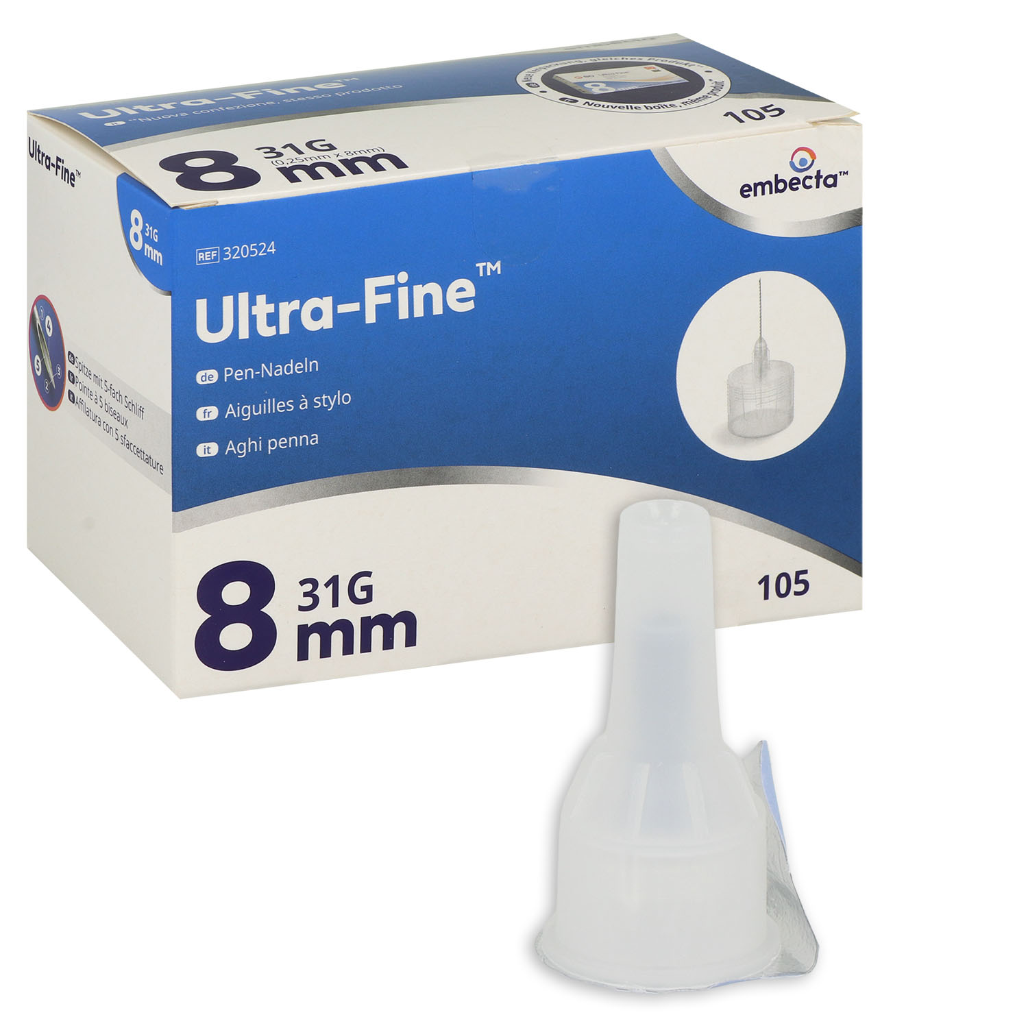 Ultra-fine Pen-Nadeln