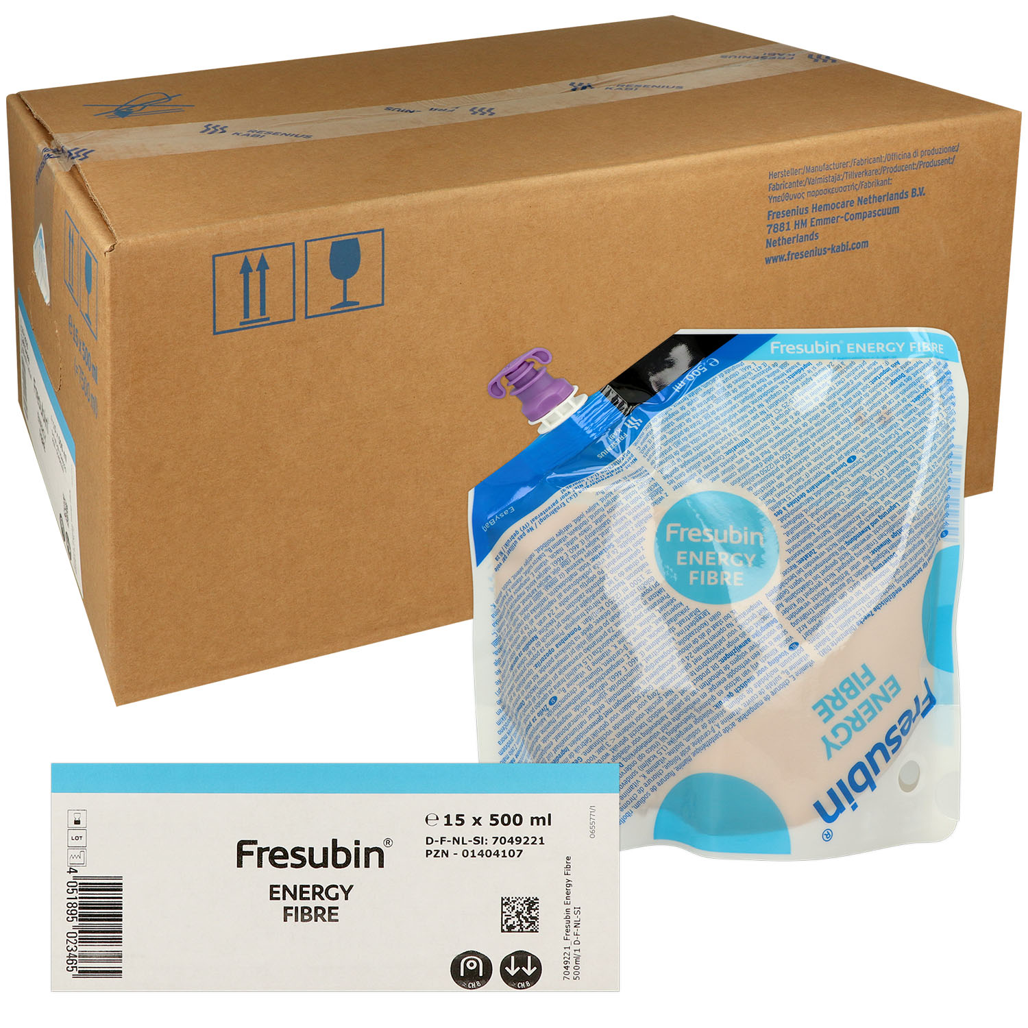 Fresubin Energy Fibre Easy Bag 15 x 500 ml