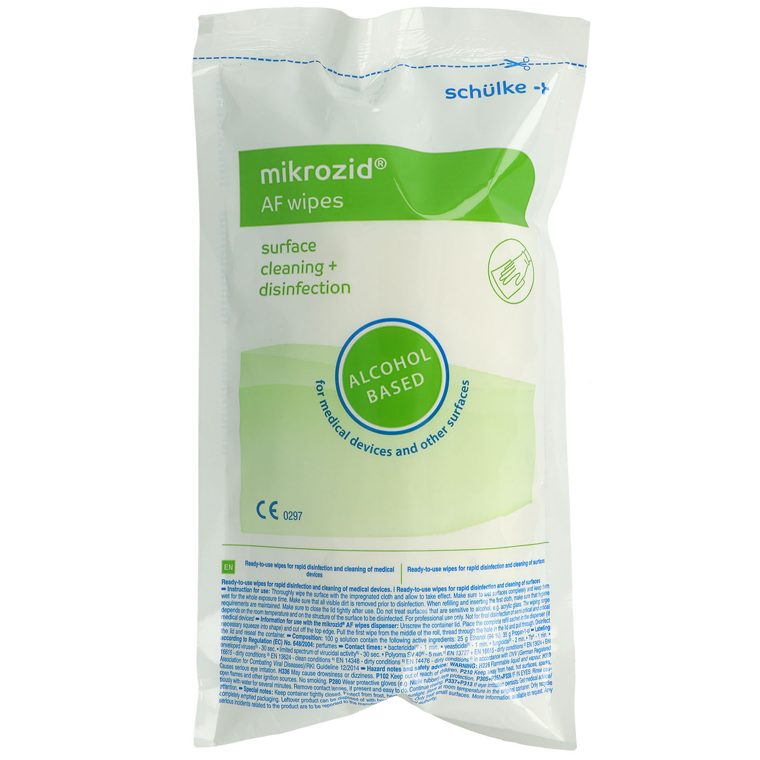 Mikrozid AF wipes Desinfektionstücher Refill - 150 Tücher
