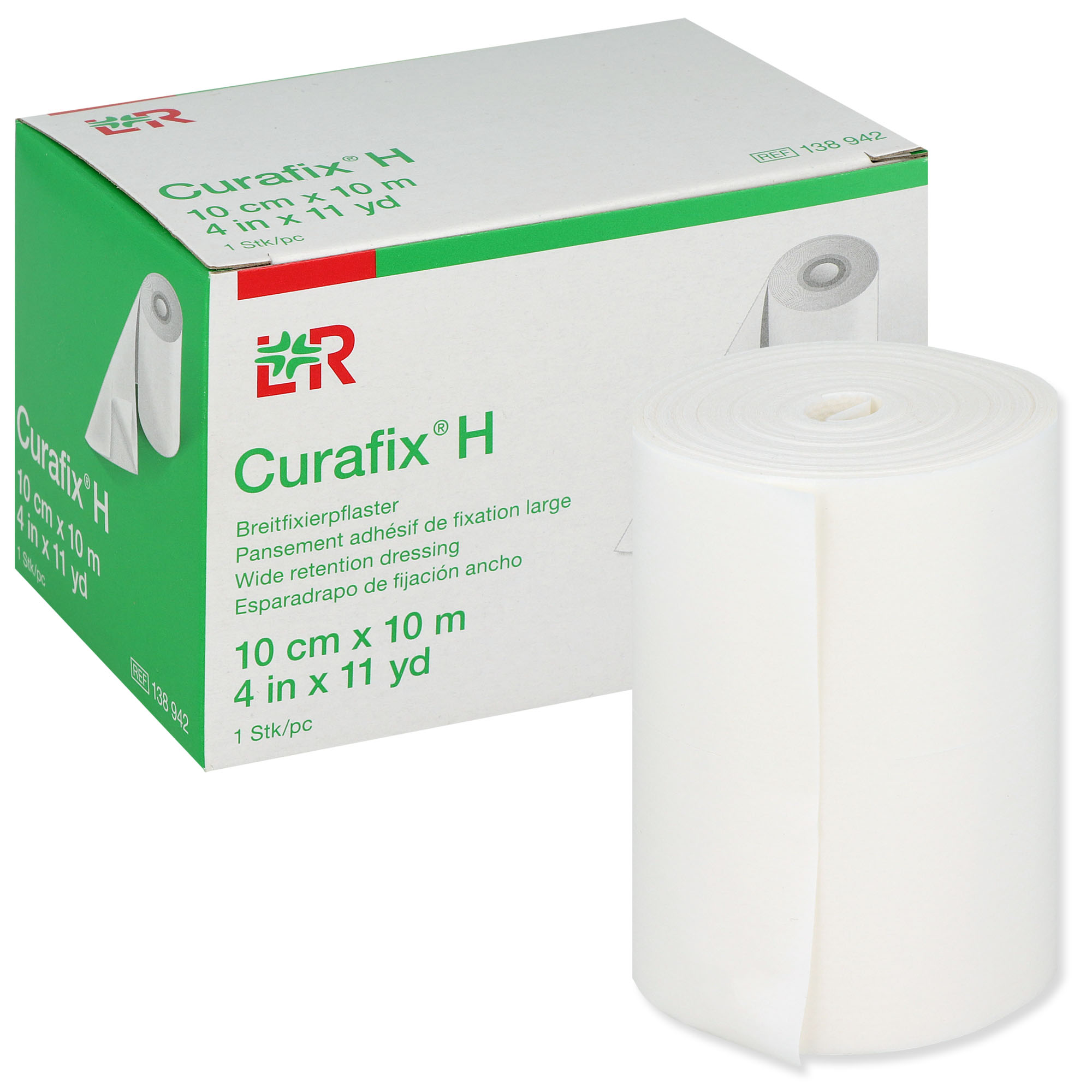 Curafix H Fixierpflaster 10 cm x 10 m - 1 Stück