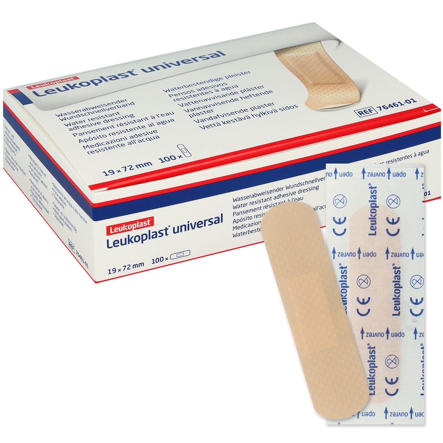 Leukoplast Universal Strips 19 x 72 mm - 100 St.