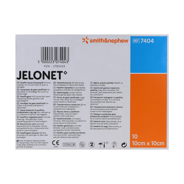 JELONET Salbenkompresse mit Paraffin, steril
